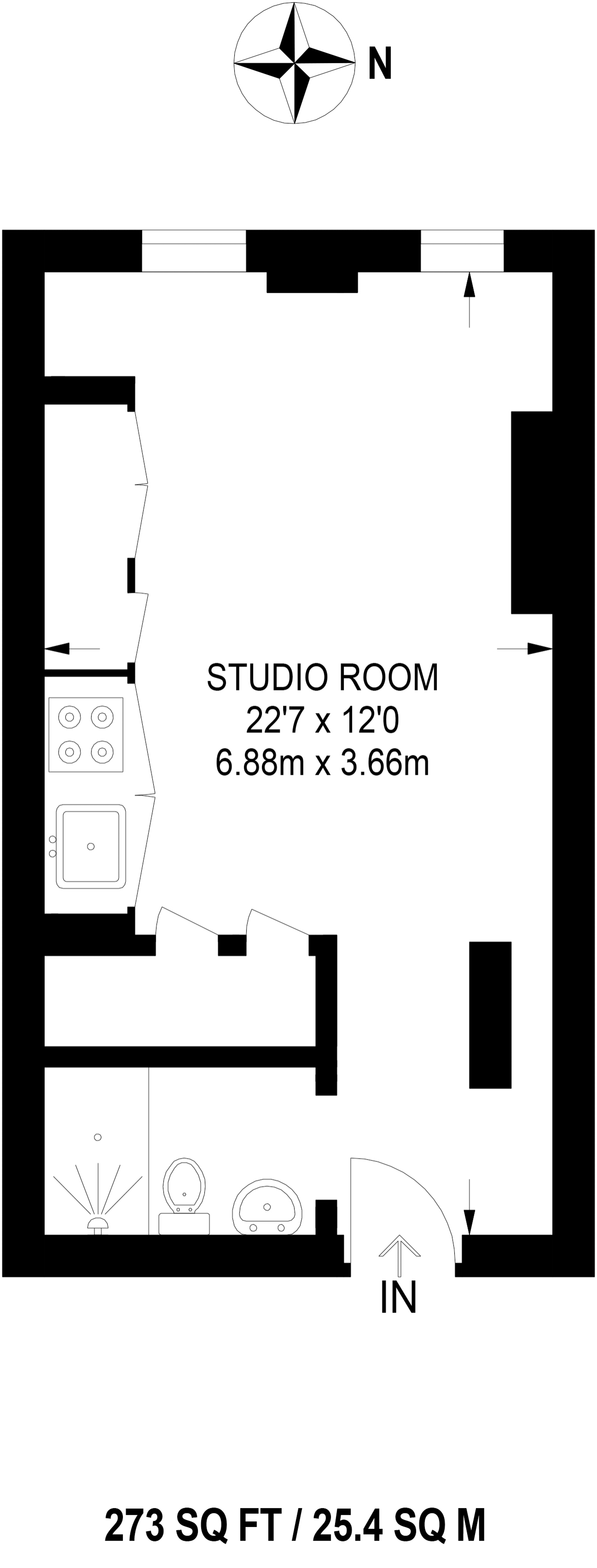 0 Bedrooms Studio to rent in Sovereign Court, Isleworth, Hounslow TW3