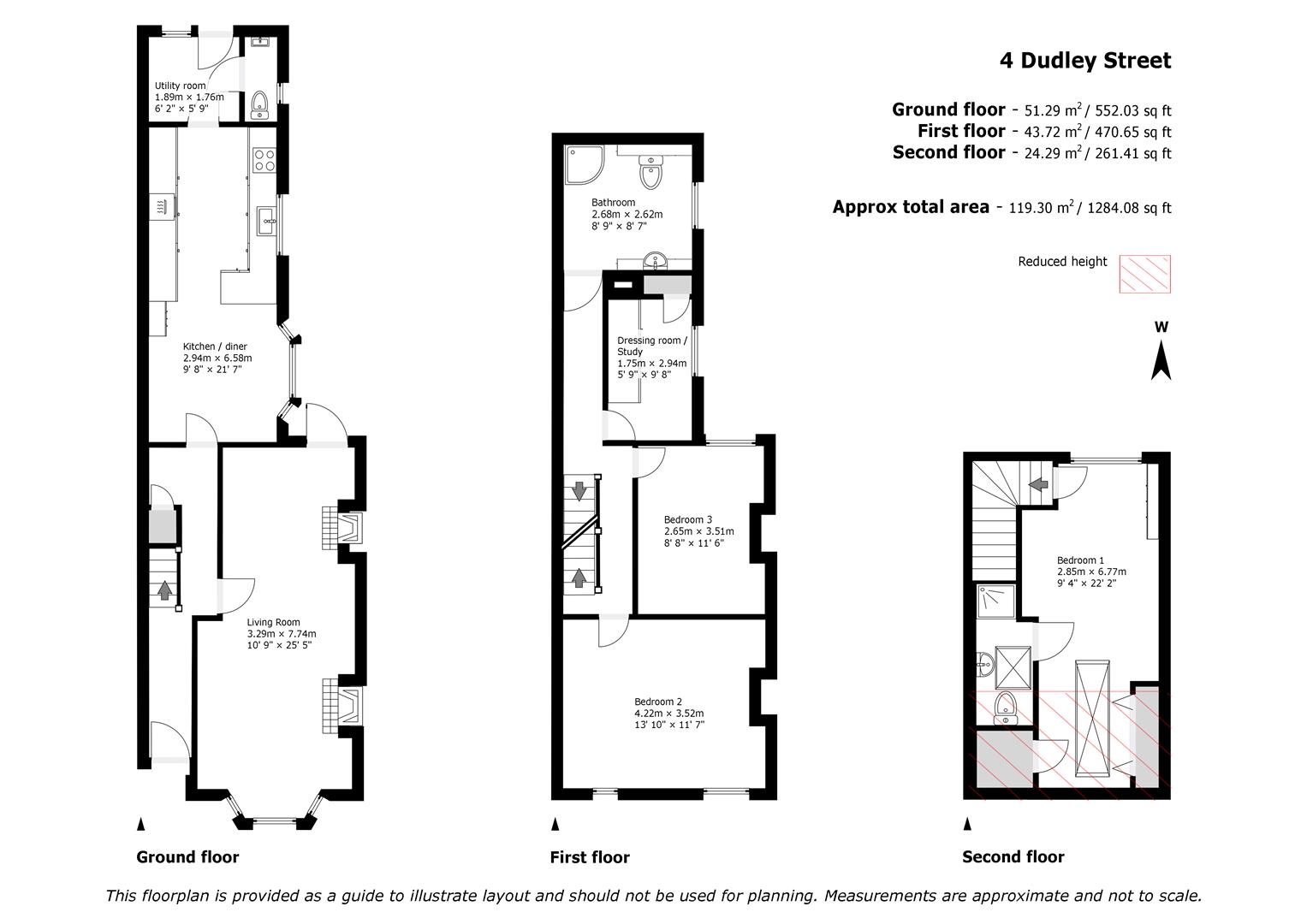 4, Dudley Street, Bedford floorplan