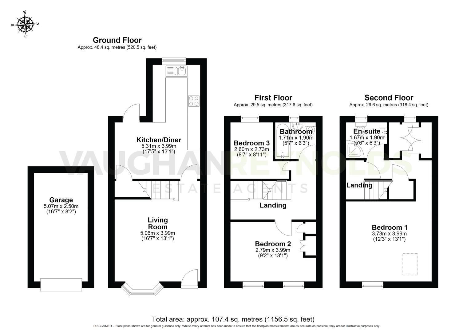 Lingfield Crescent, Stratford-Upon-Avon floorplan