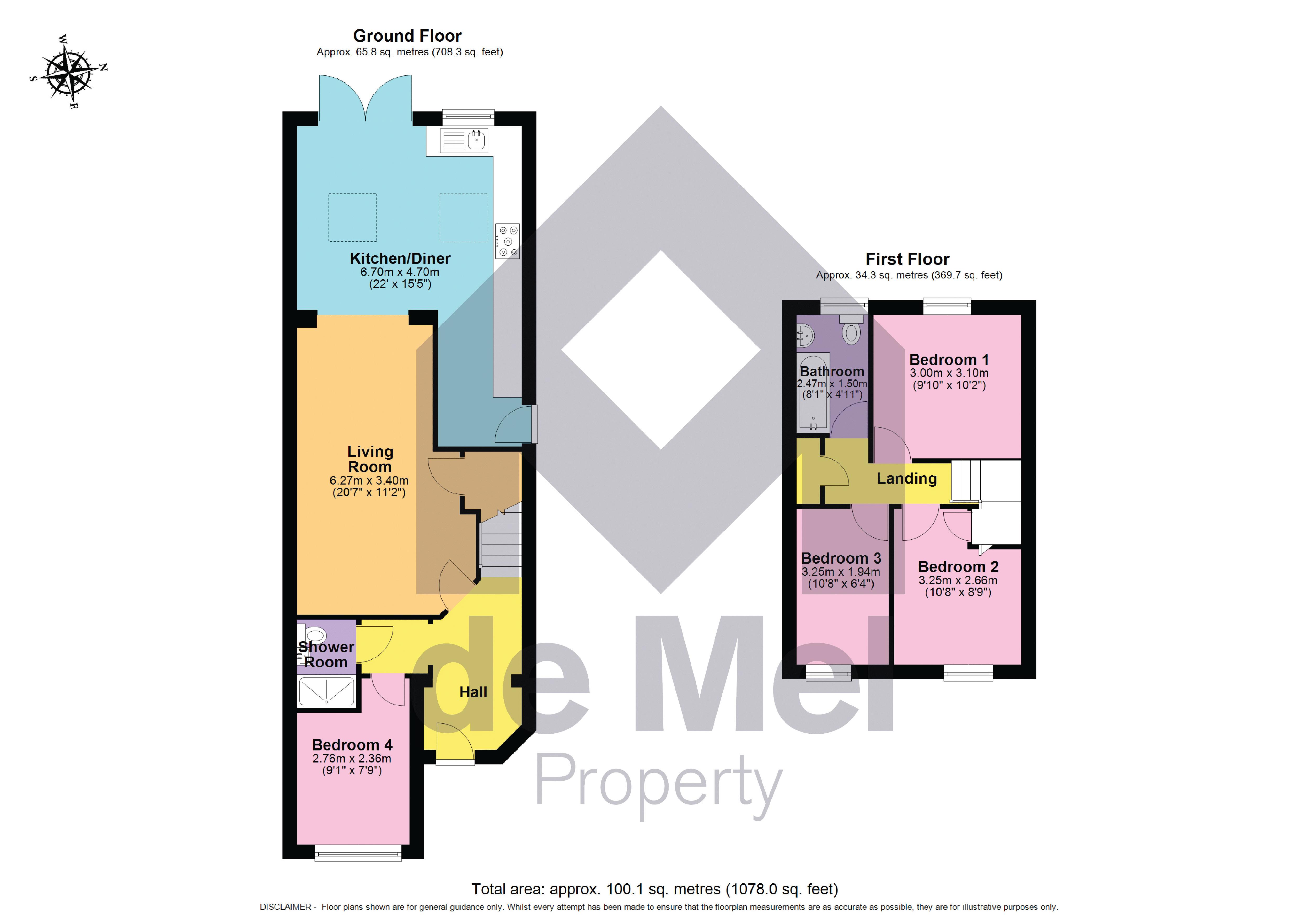 27, The Hopyard, Tewkesbury floorplan