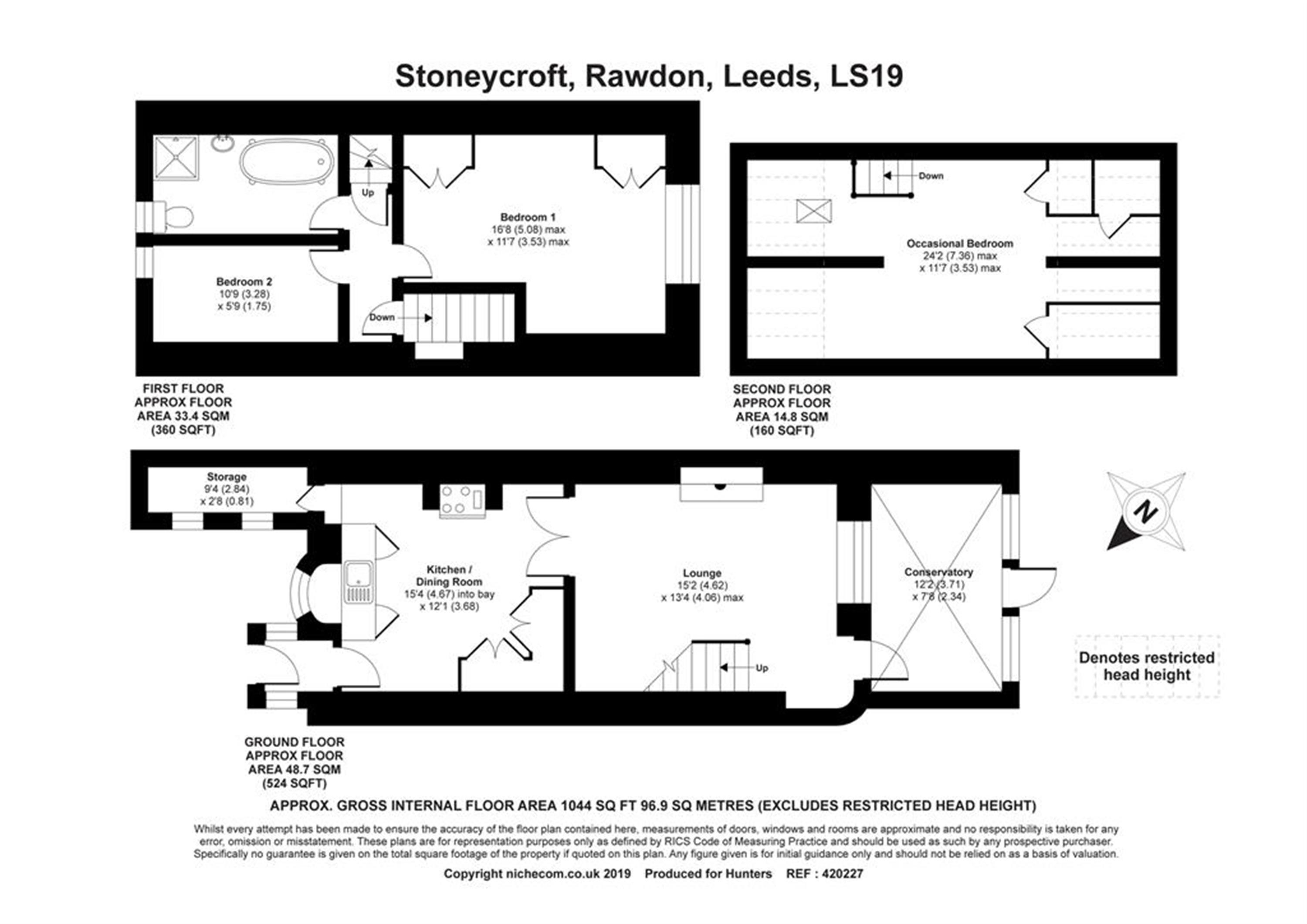 2 Bedrooms Cottage for sale in Stoneycroft, Rawdon, Leeds LS19