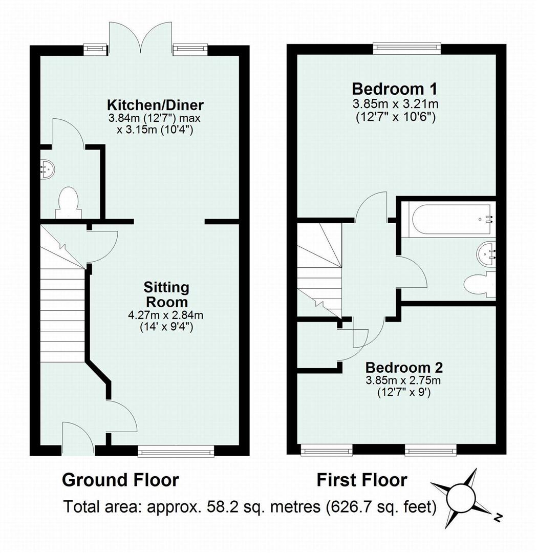 72, Barrington Street, Devon floorplan