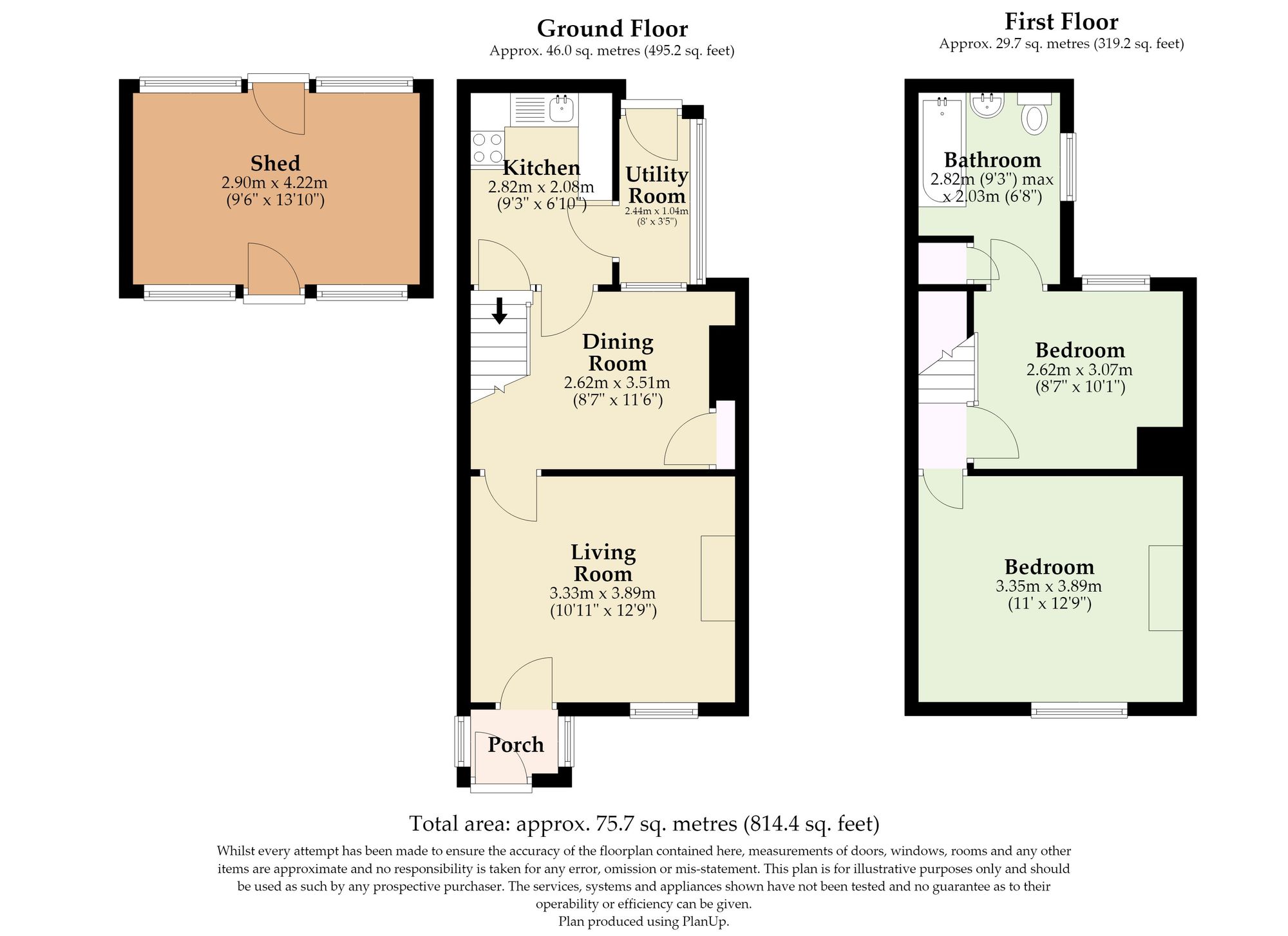 159 Bridge Road, Lowestoft floorplan