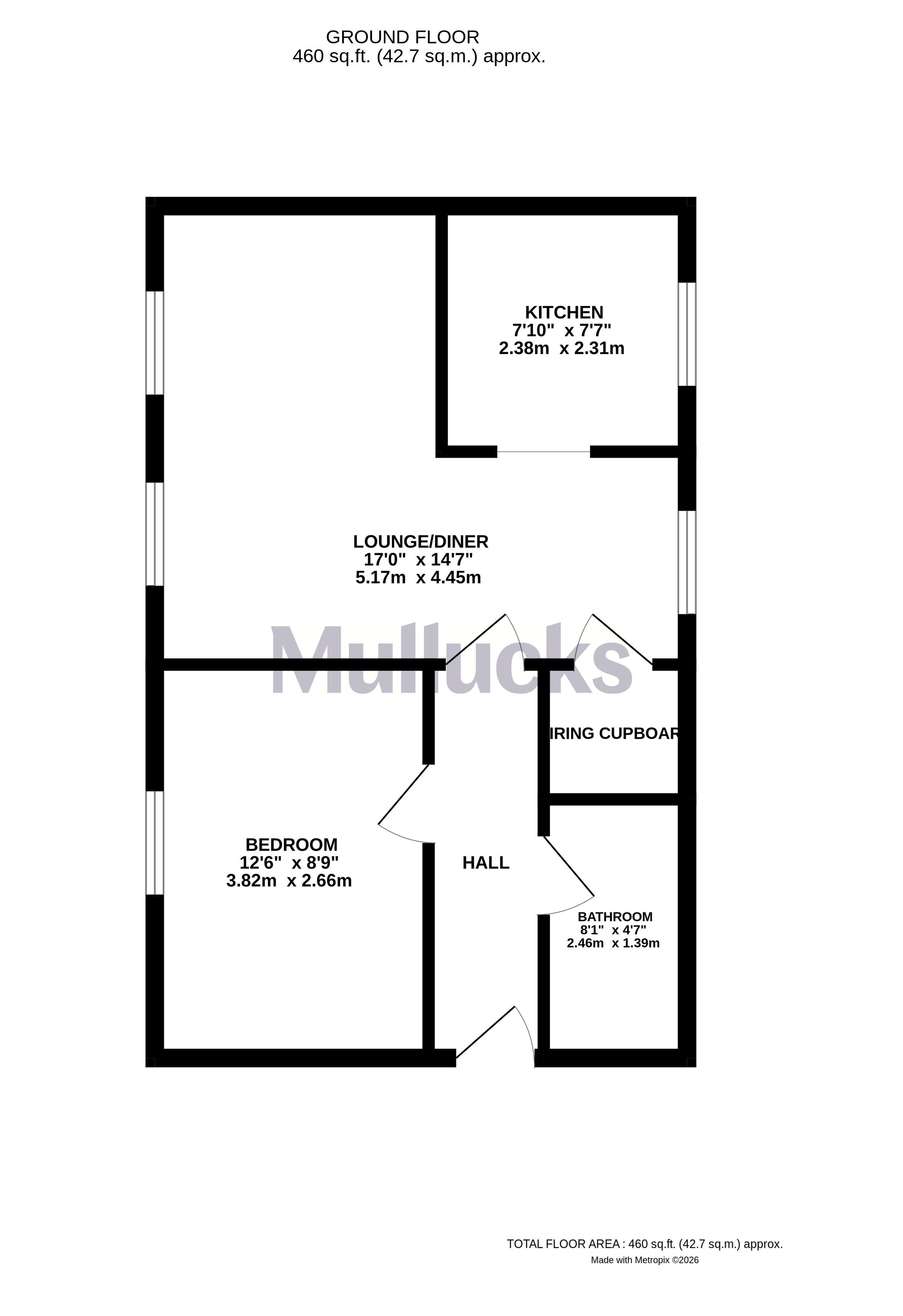 119, Aynsley Gardens, Harlow floorplan