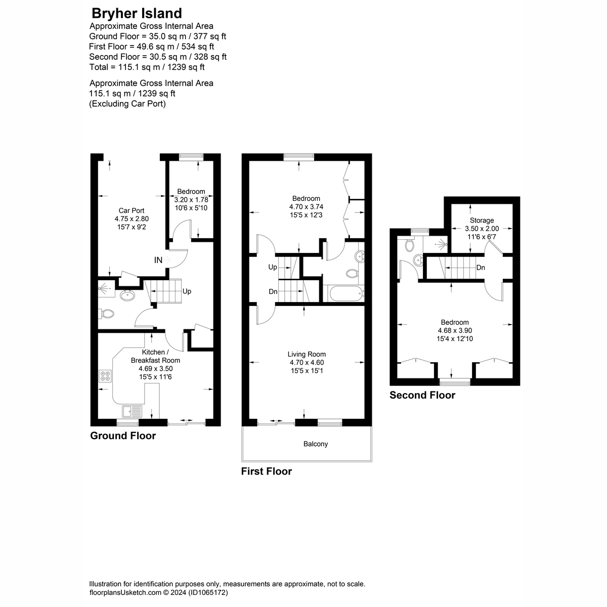 21, Bryher Island, Portsmouth floorplan
