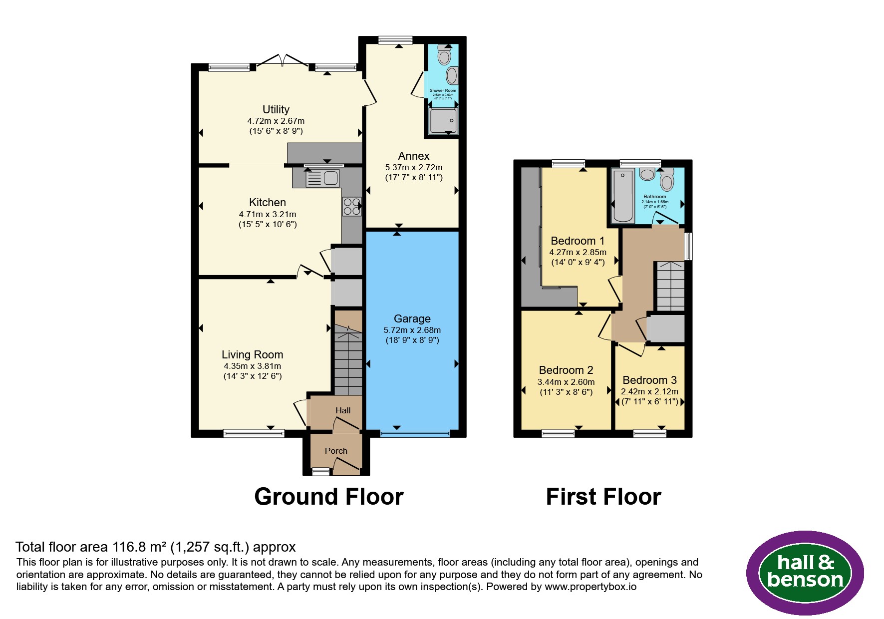 9, Edwinstowe Drive, Nottingham floorplan