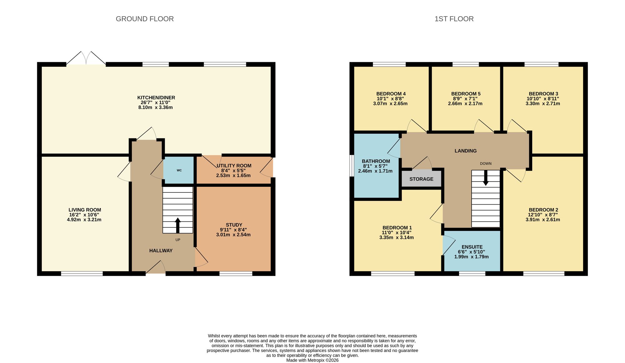 31 Chaffinch Close, Mansfield floorplan