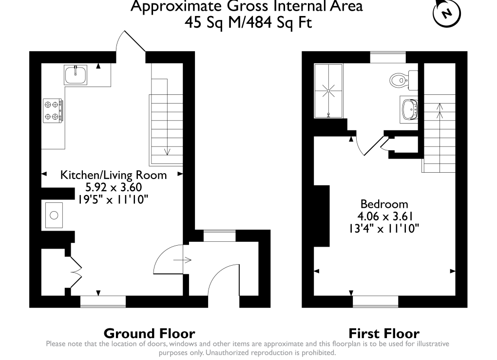 6, Shaw Lane, Belper floorplan