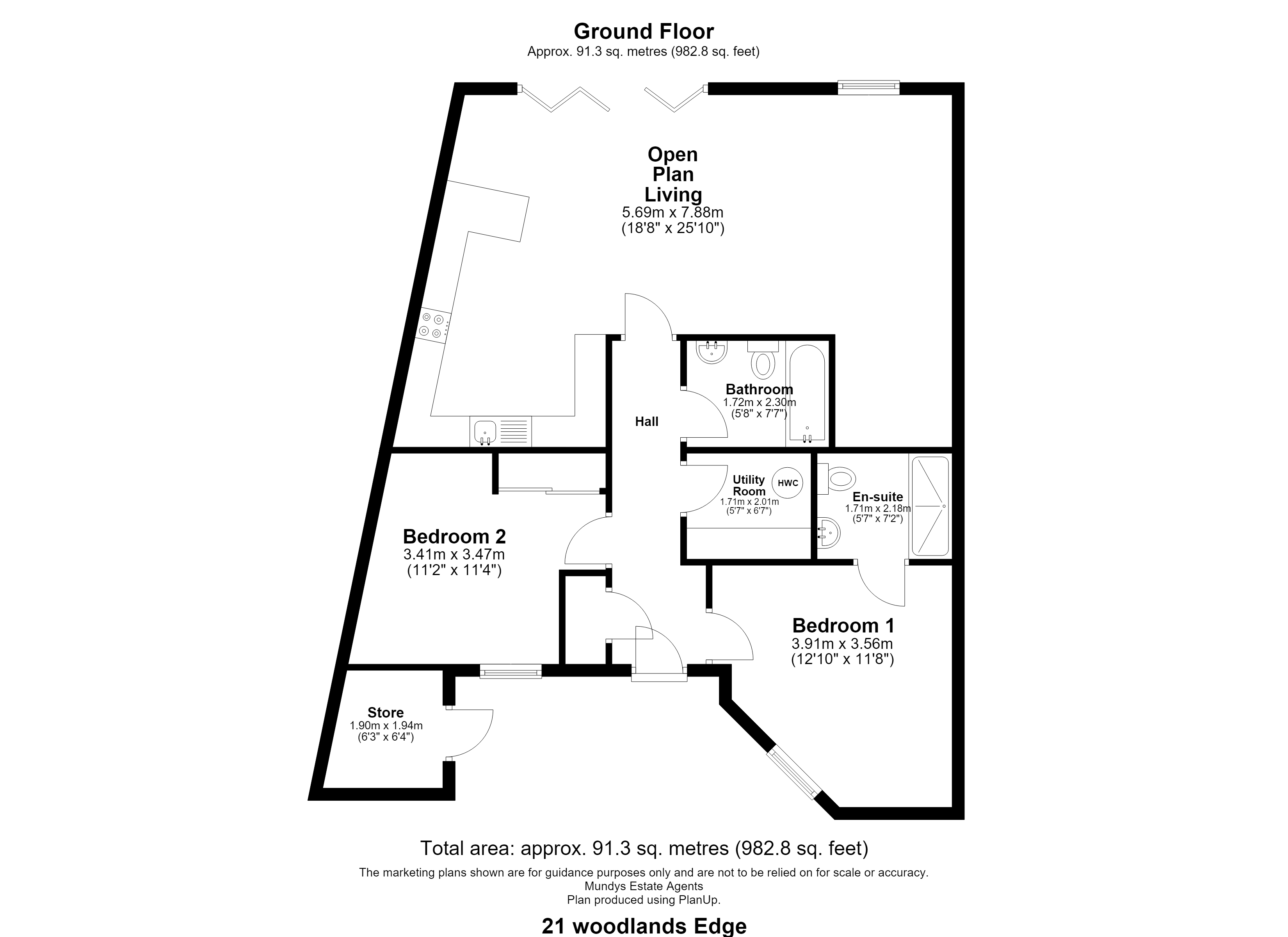 21, Woodlands Edge, Lincoln floorplan