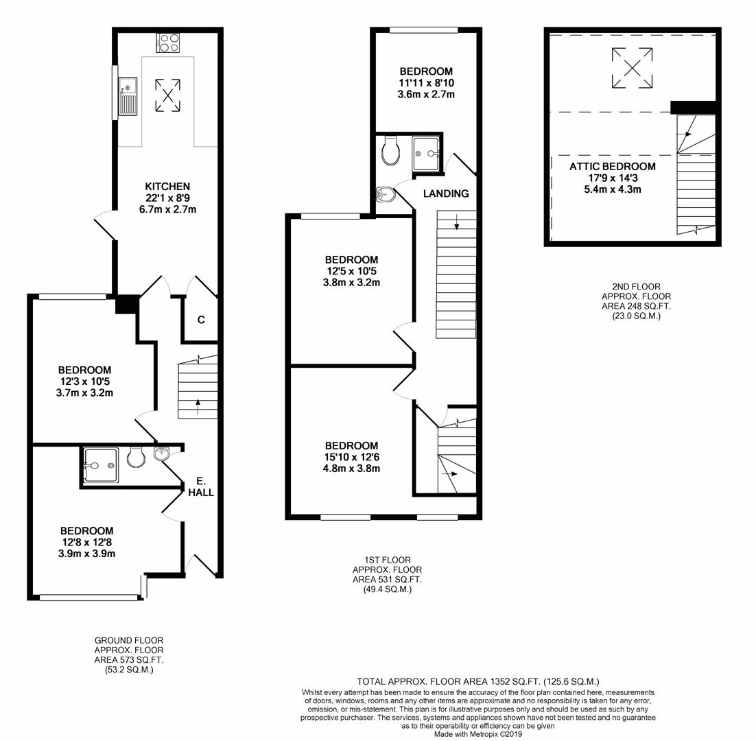 Rooms, 5, Brailsford Road, Manchester floorplan