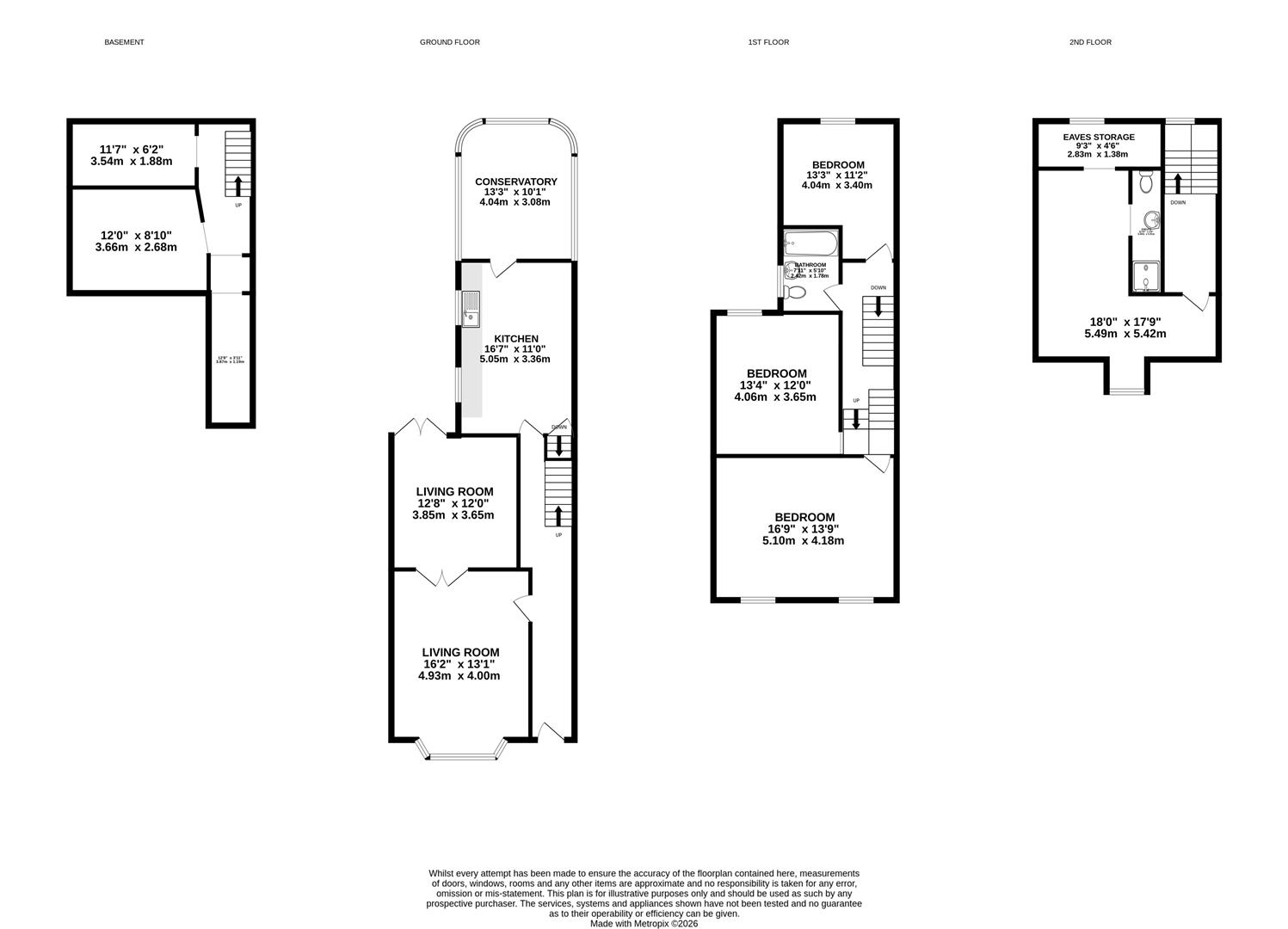 36, Kidderminster Road, Croydon floorplan
