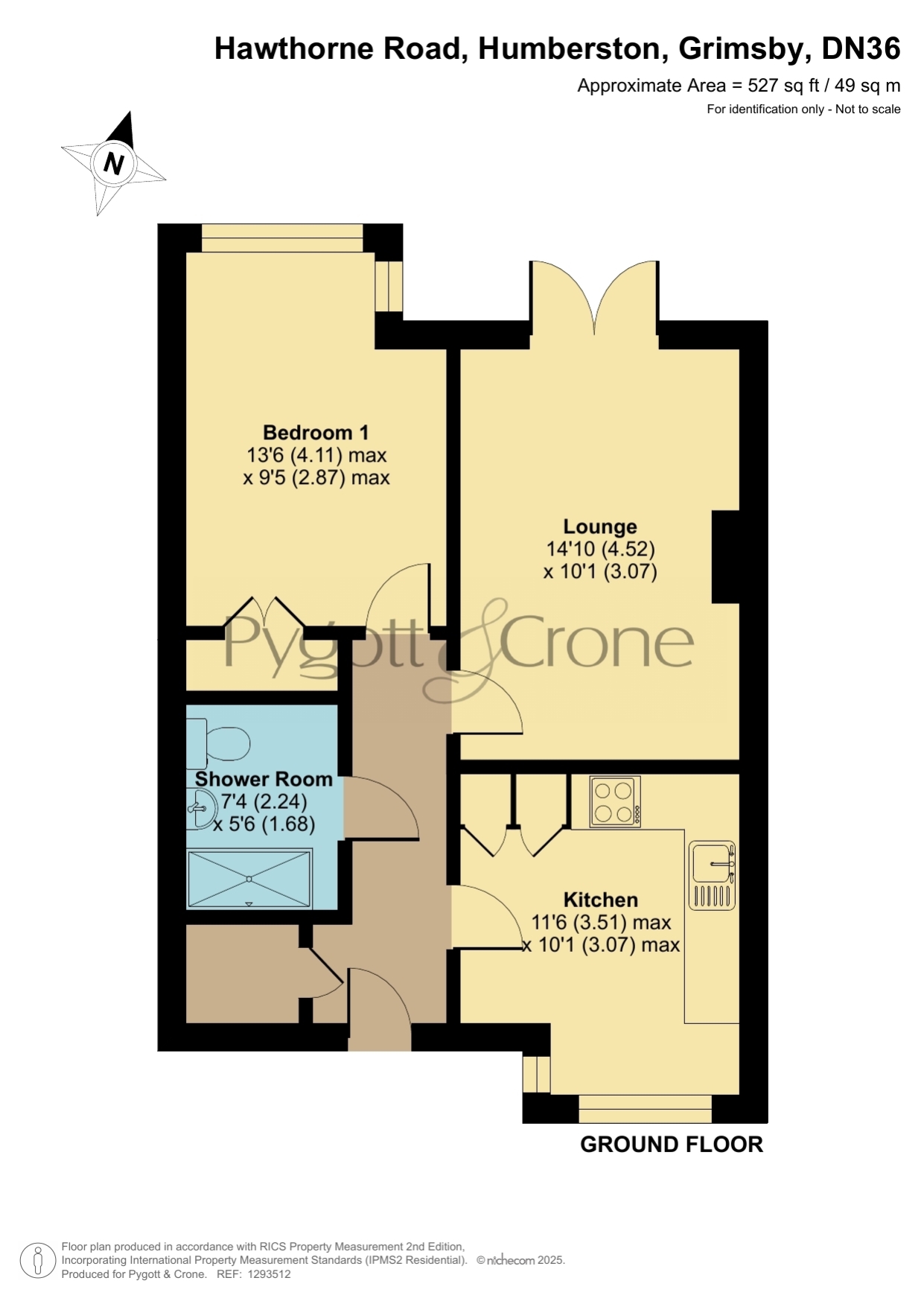 15, Hawthorne Road, Grimsby floorplan