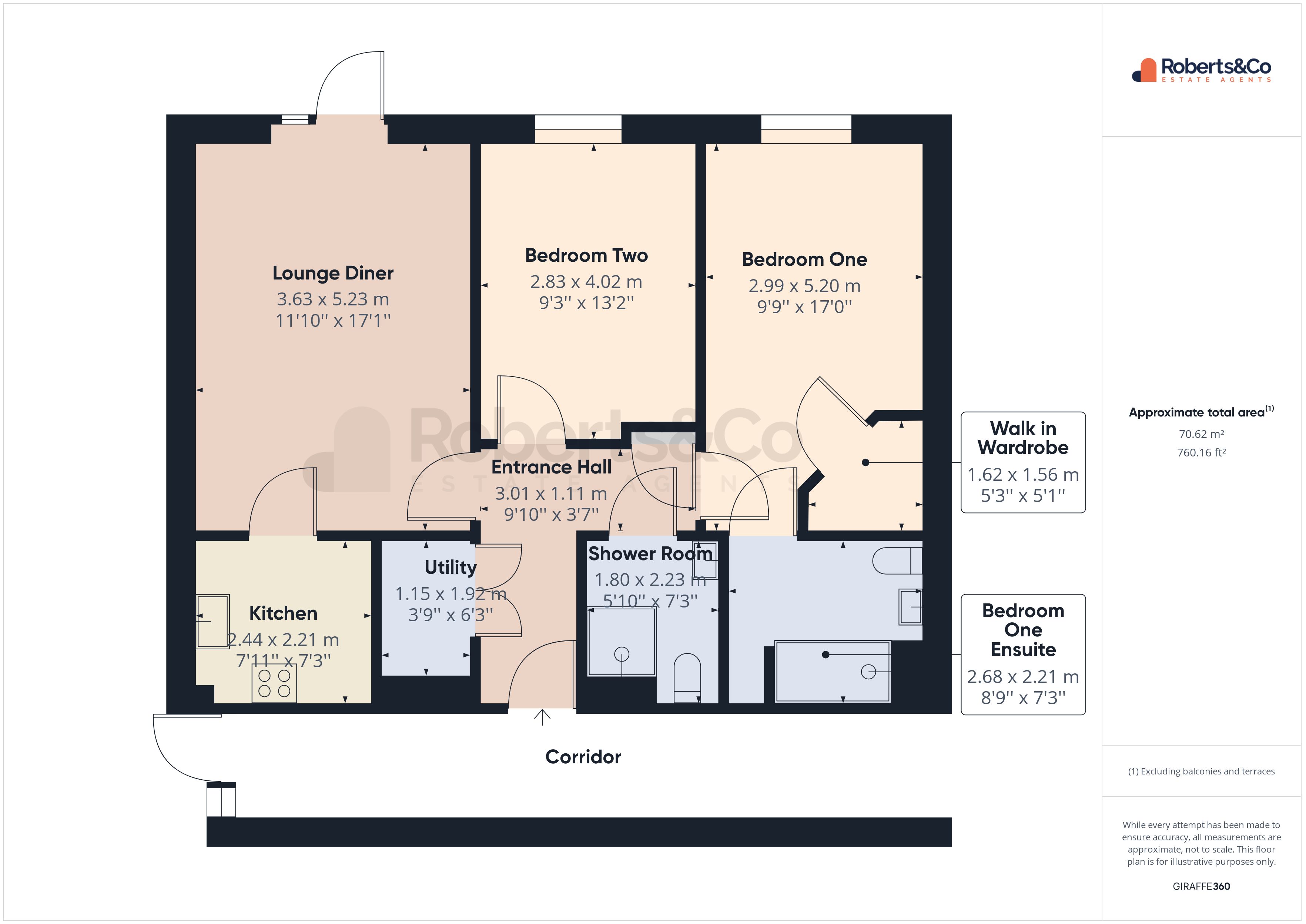 Cop Lane, Penwortham, Preston PR1, 2 bedroom flat for sale 63760195