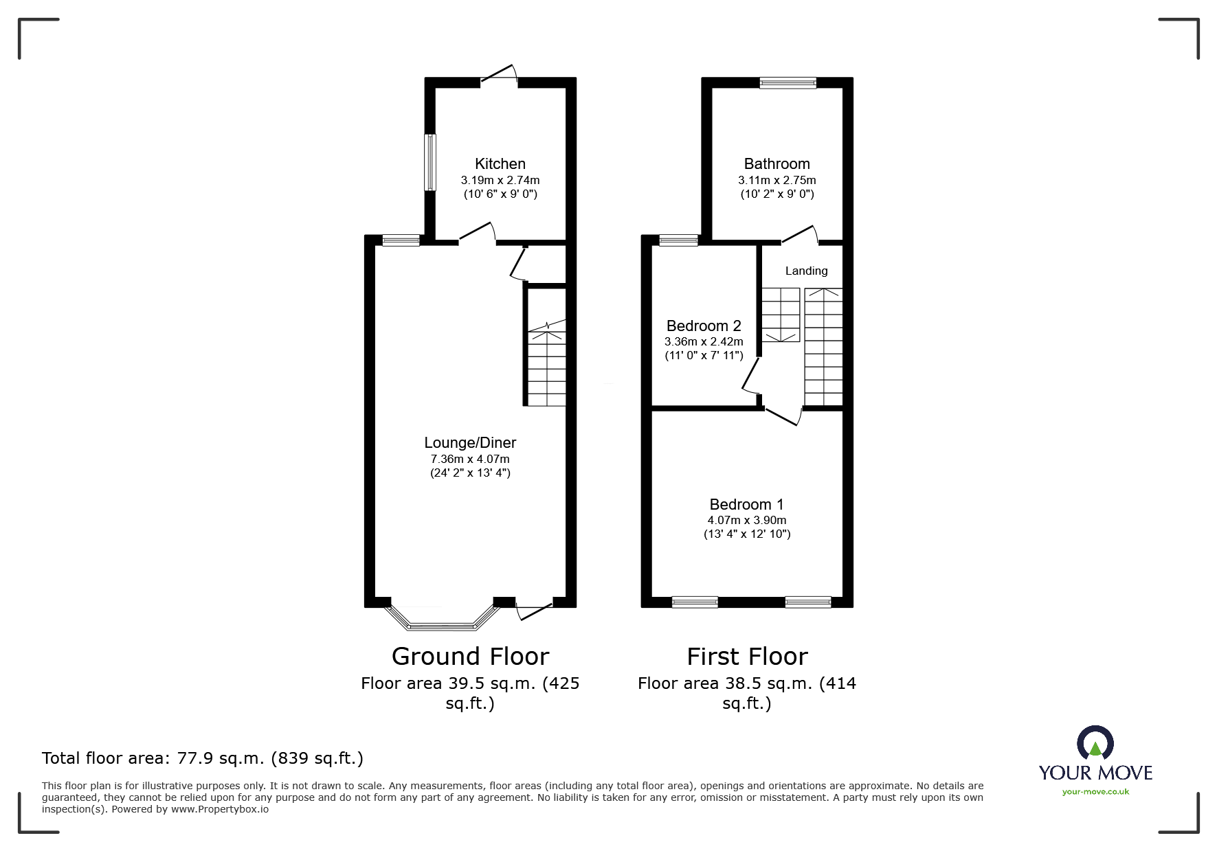 12, Dumergue Avenue, Kent floorplan