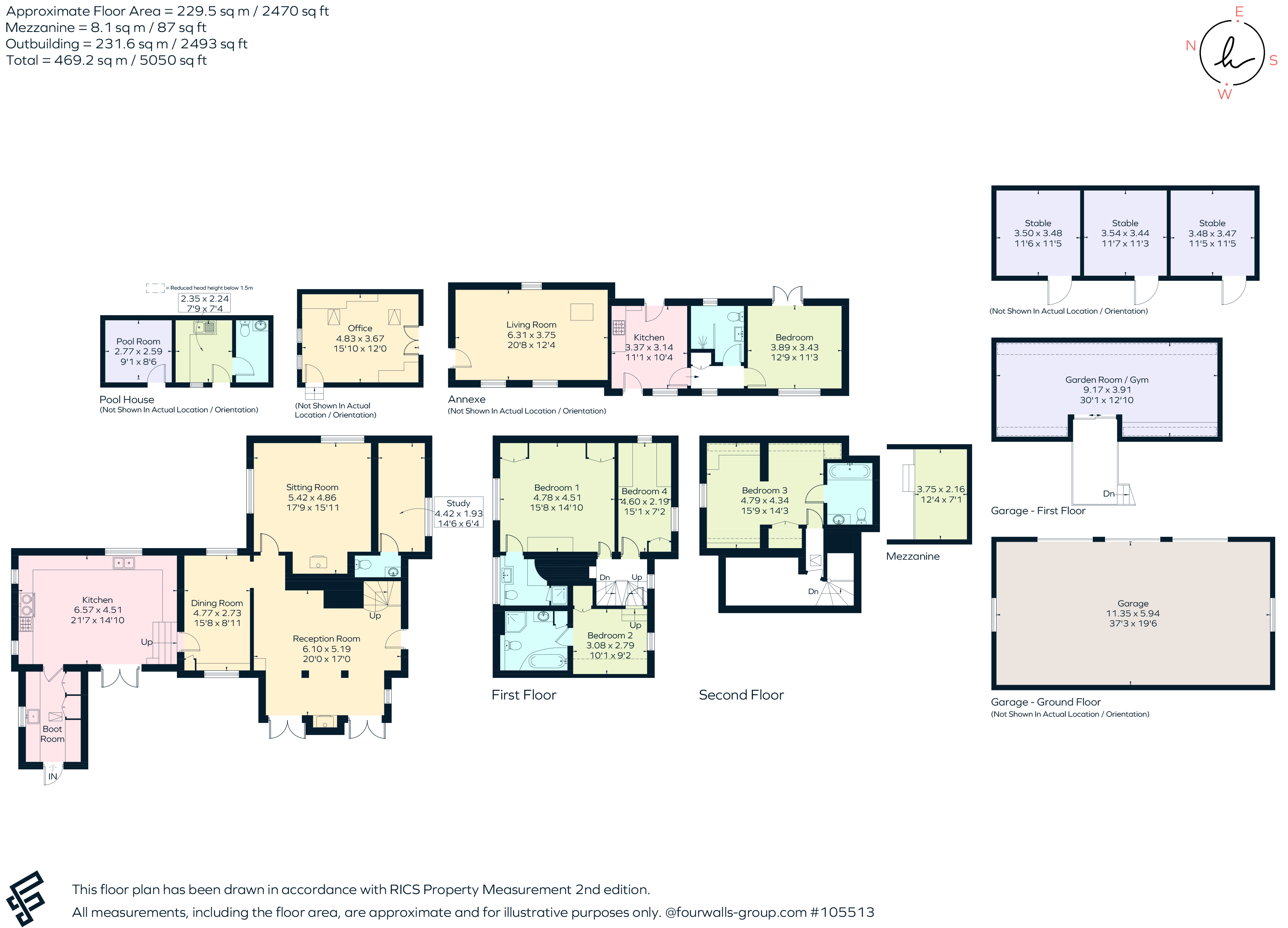 Great Coopers Corner Farm, Redbridge Lane, Haywards Heath floorplan