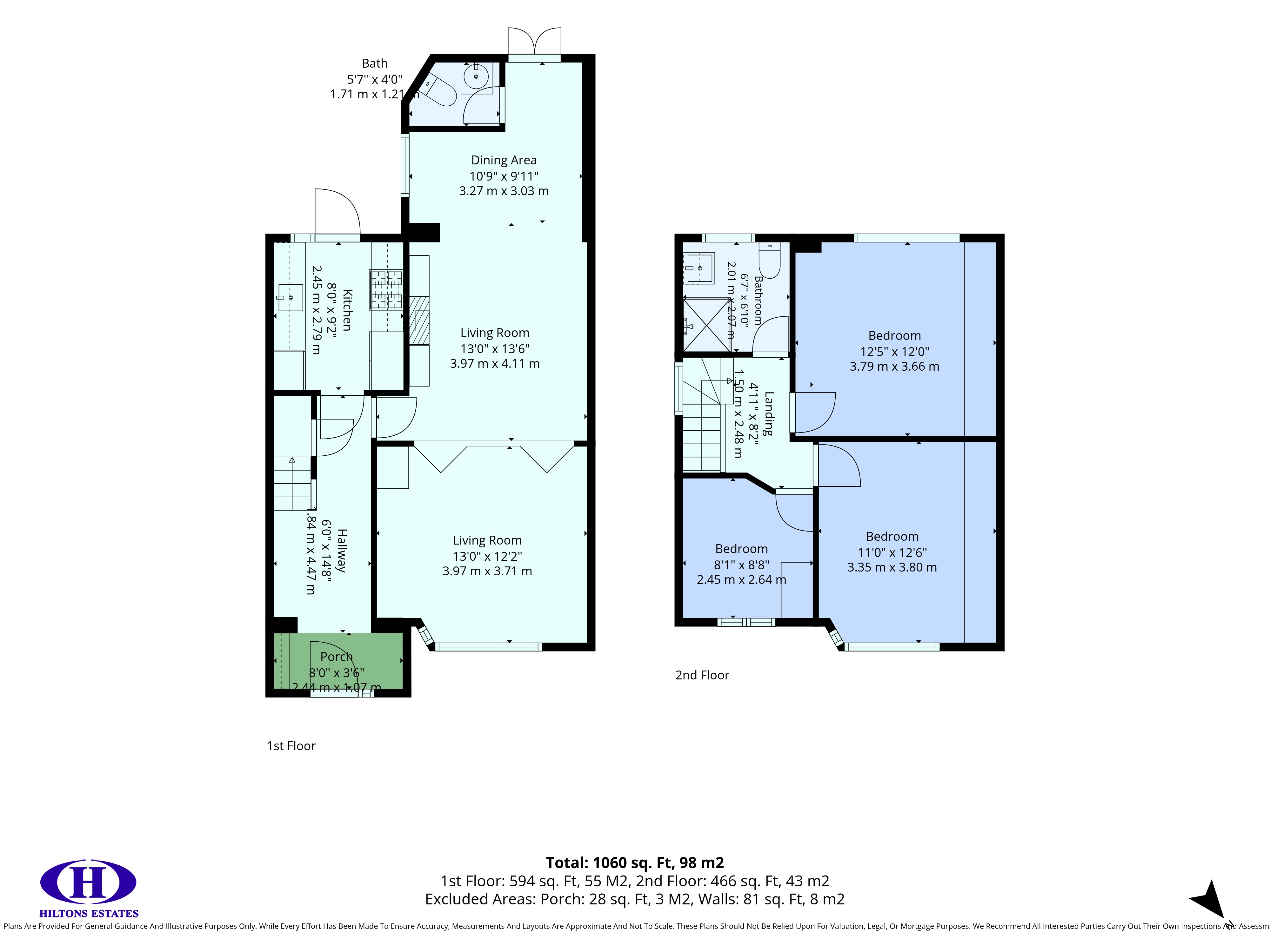 15, Orchard Avenue, Feltham floorplan