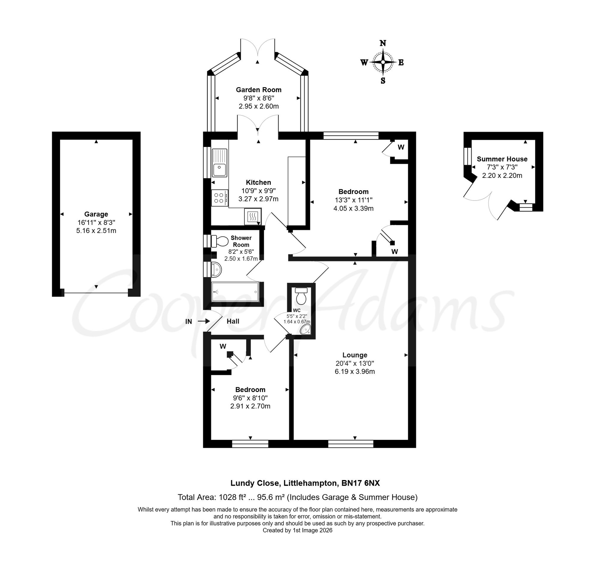 20 Lundy Close, Littlehampton floorplan