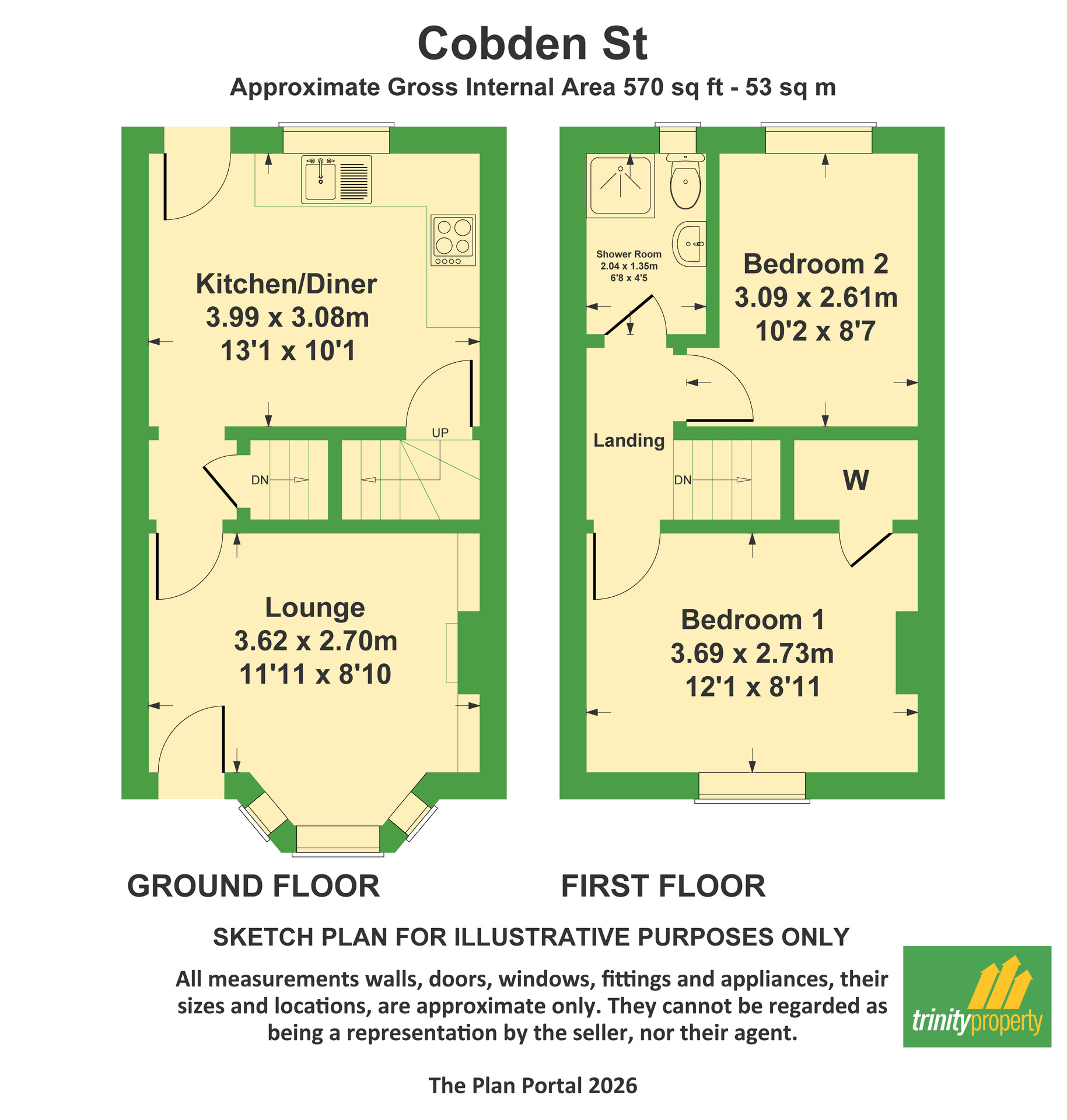 35 Cobden Street, Stourbridge floorplan
