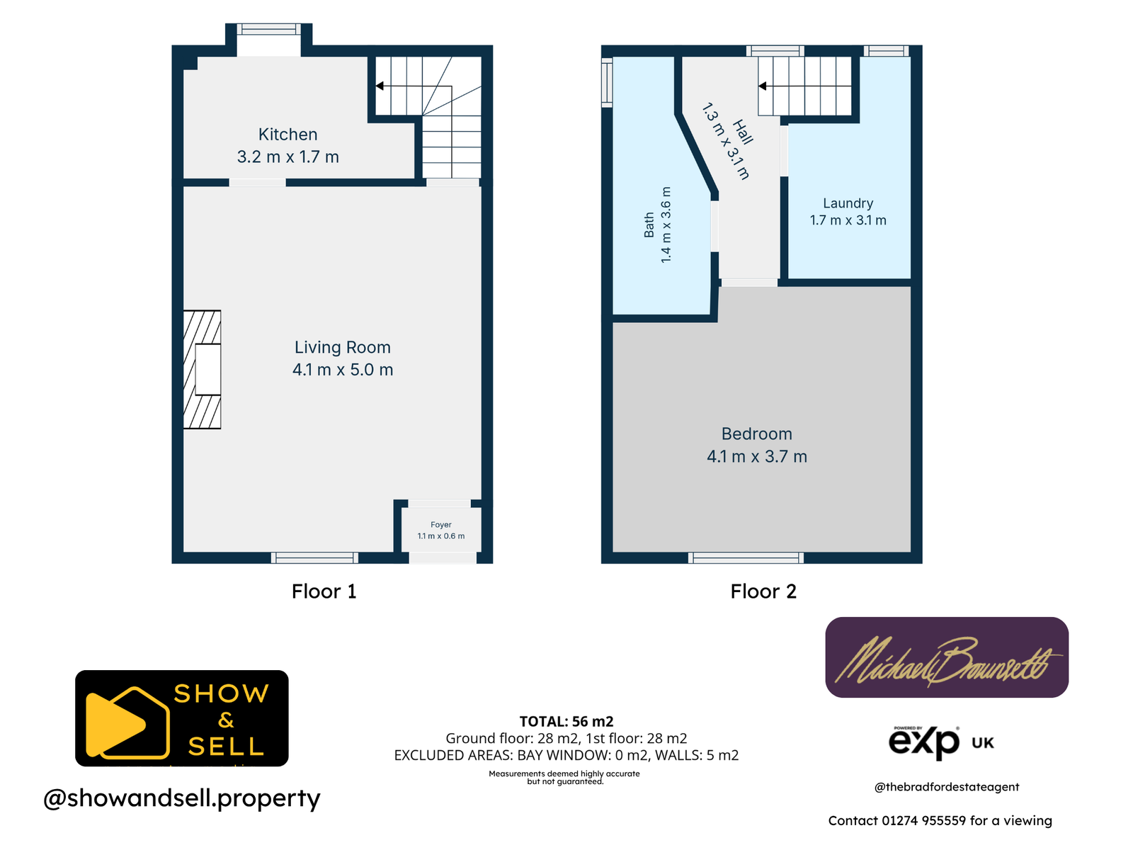 21, Queen Street, Bradford floorplan