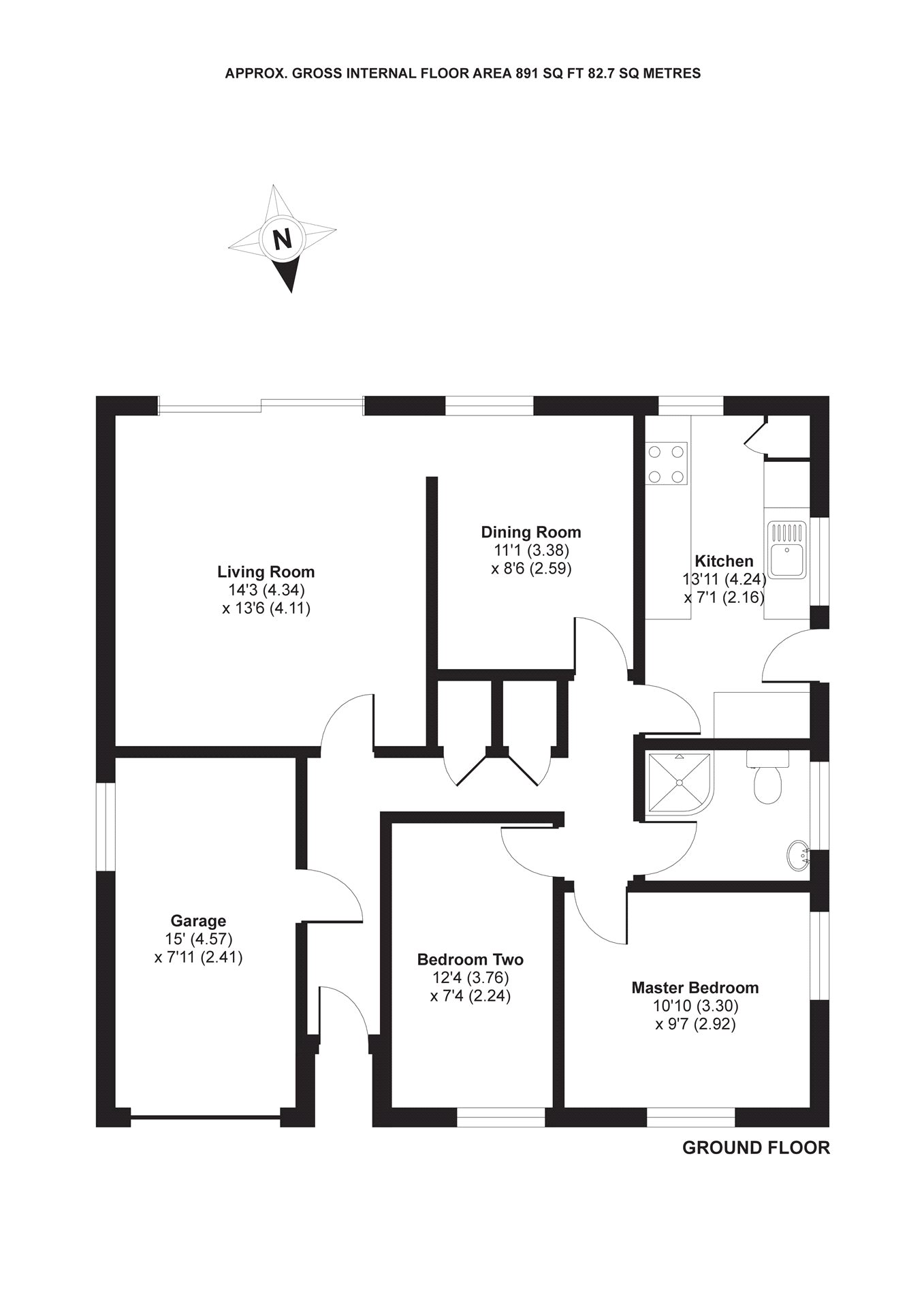 2 Bedrooms Bungalow for sale in Mulberry Close, Crowthorne, Berkshire RG45