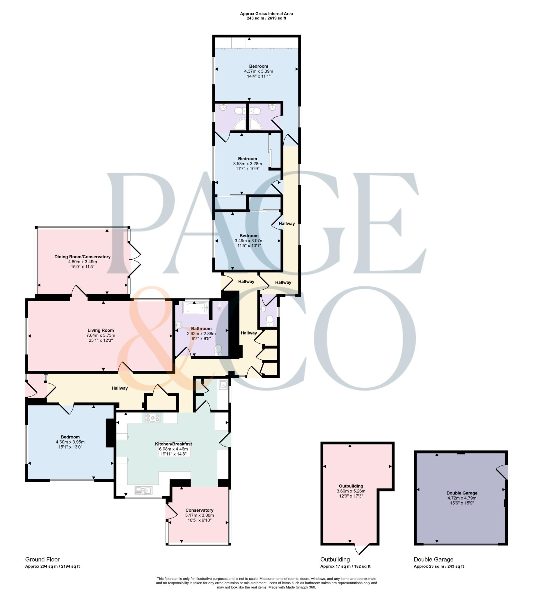 Blean Common, Blean floorplan