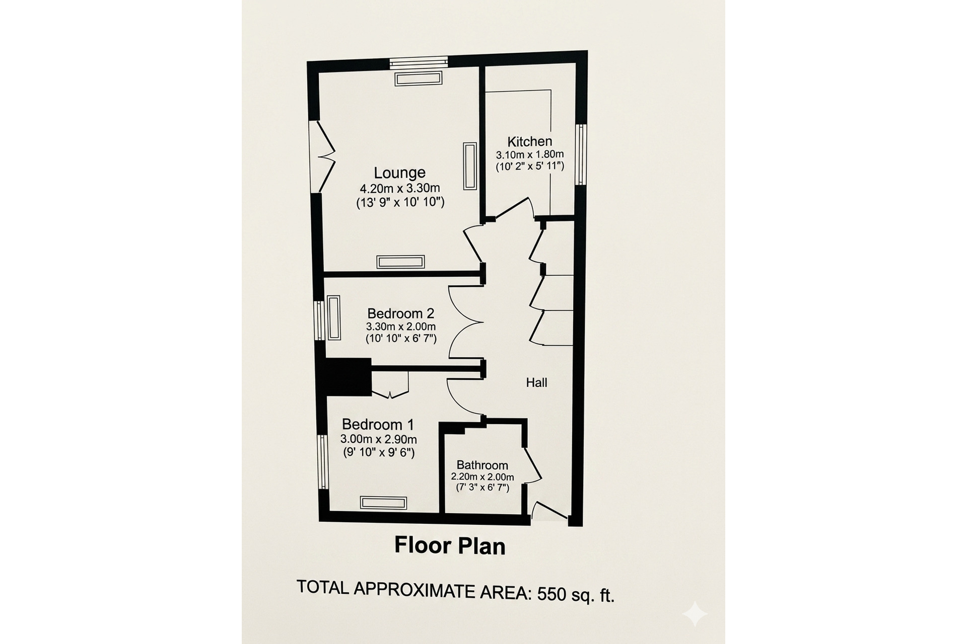 -, ROLAND HOUSE, MAIDSTONE floorplan