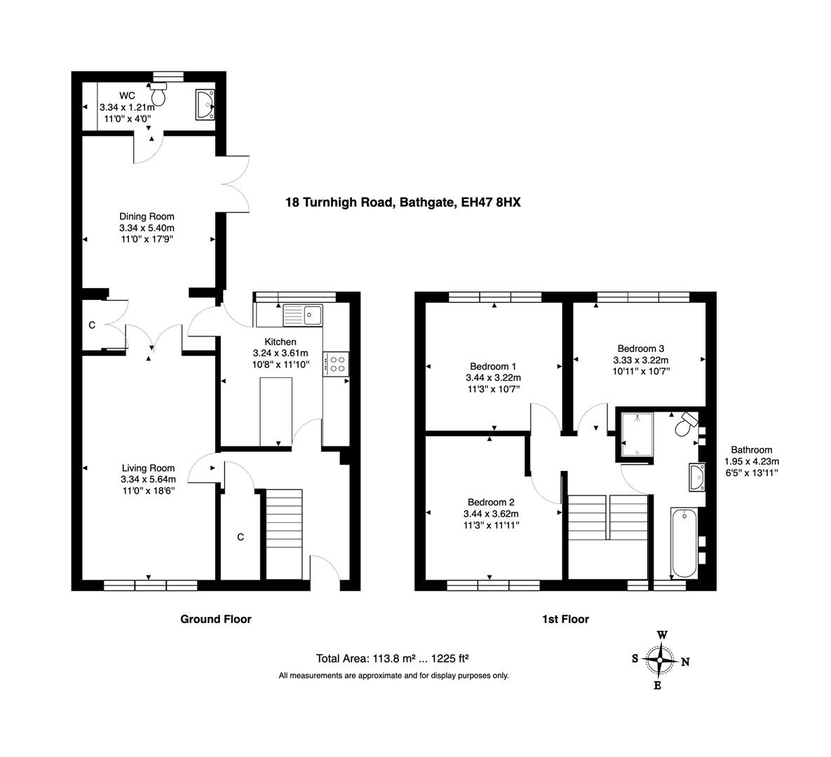 18, Turnhigh Road, Bathgate floorplan