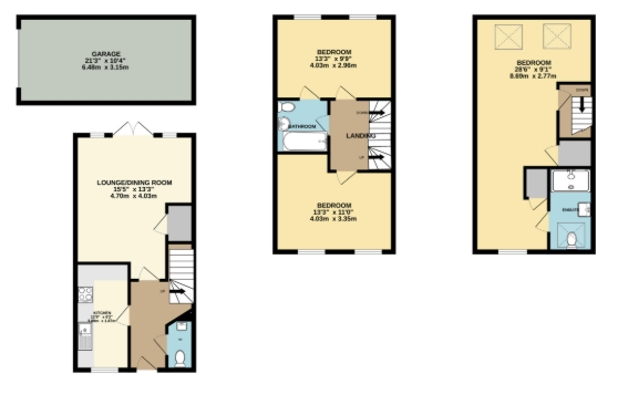 5, Bird Way, Telford floorplan