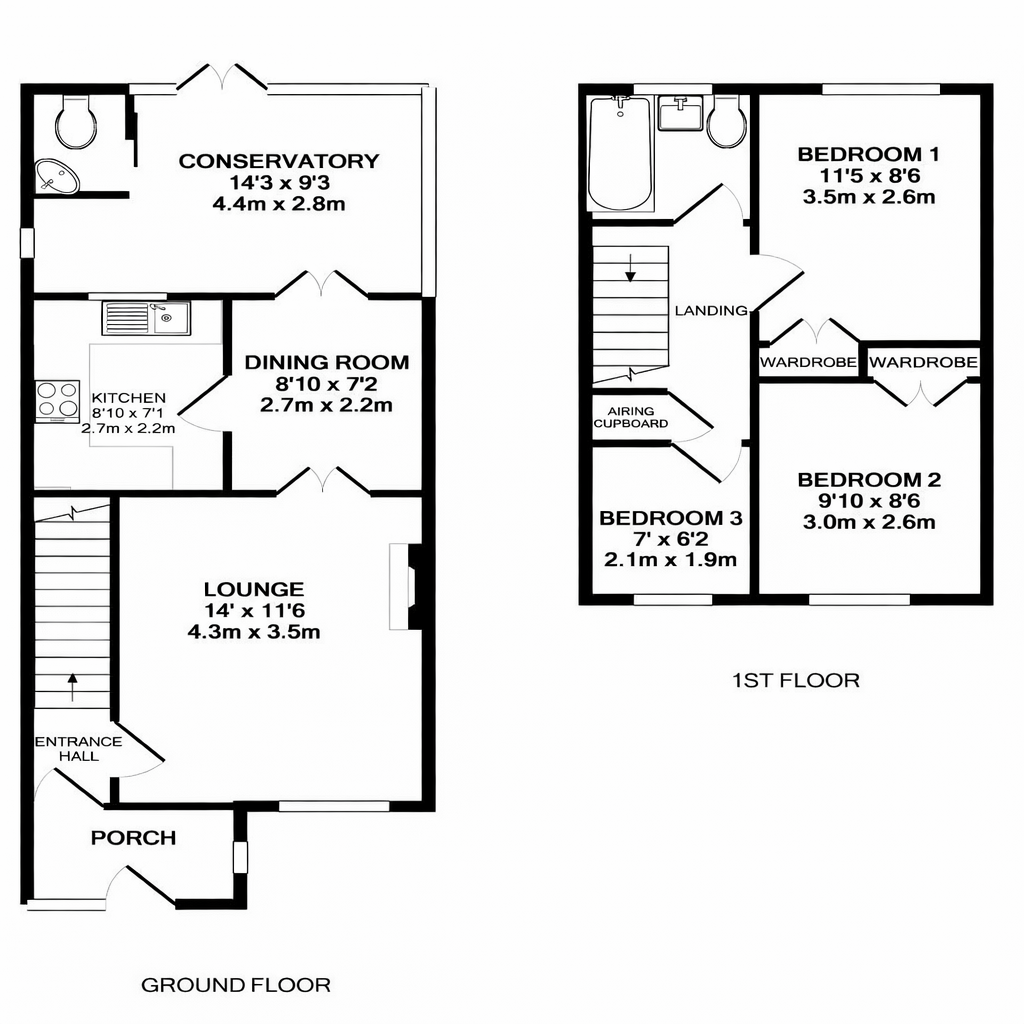 44, Stukeley Road, Basingstoke floorplan