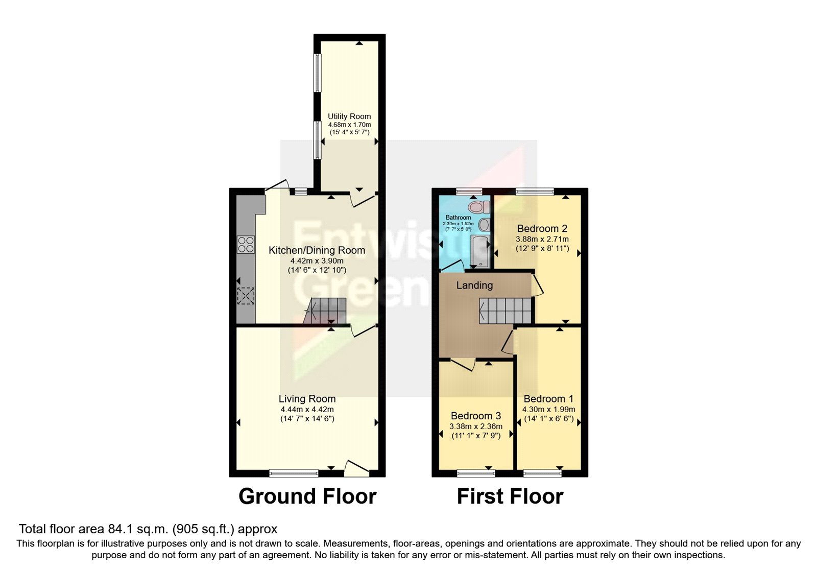 Ainsworth Road, Radcliffe, Manchester M26, 3 bedroom terraced house for