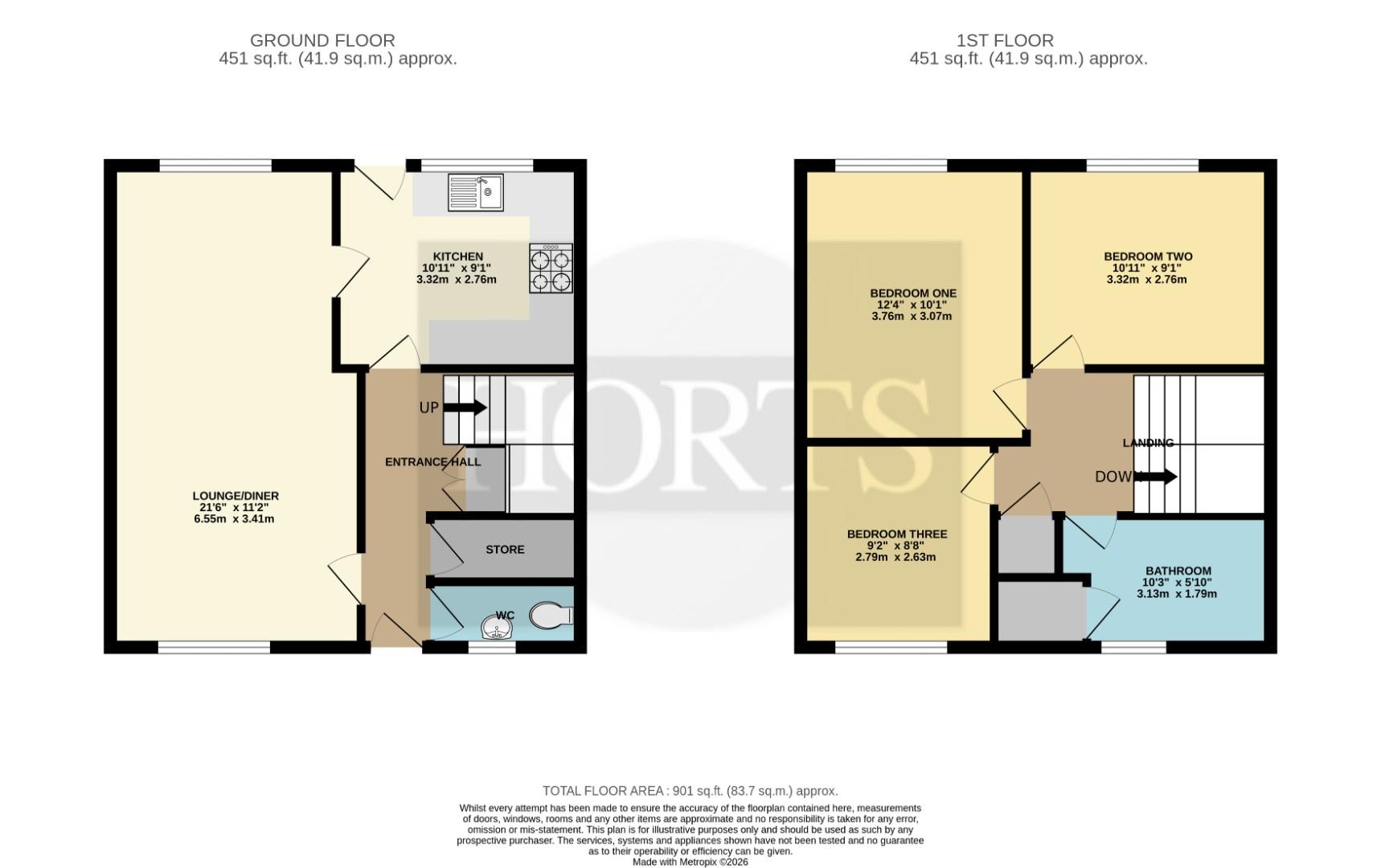 27, Perceval Close, Northampton floorplan