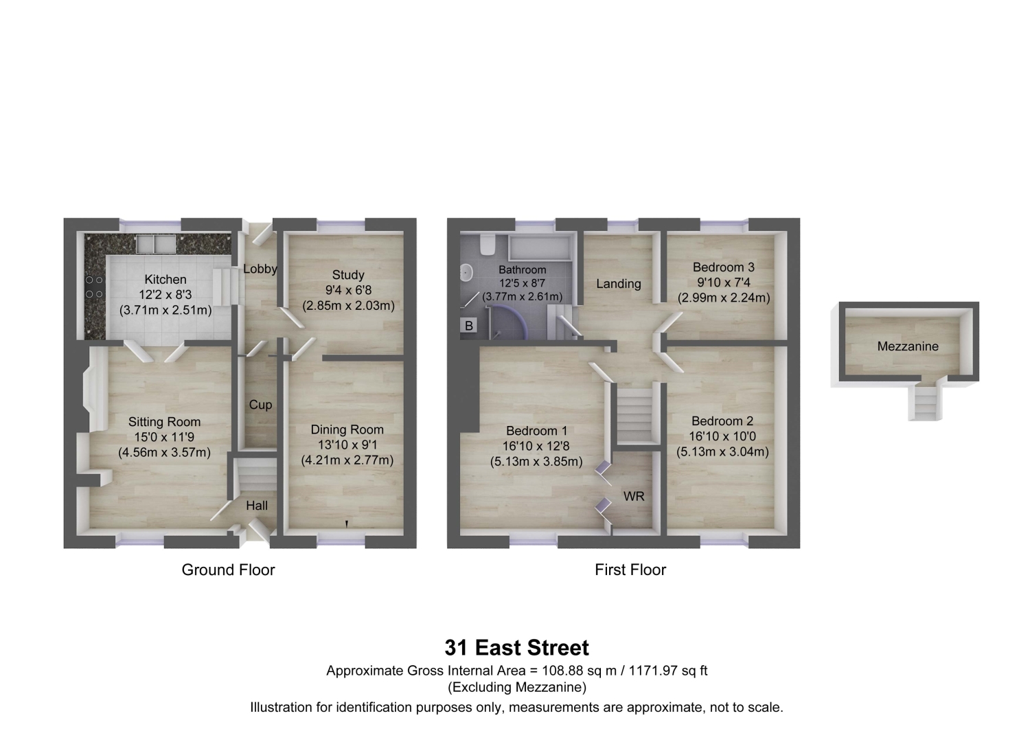 31, East Street, Braunton floorplan