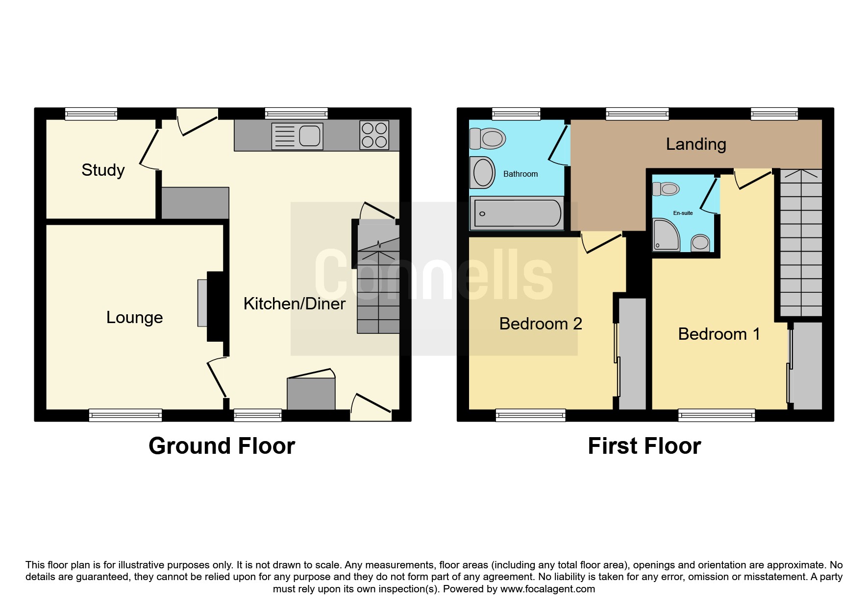 37, Caslon Way, Letchworth Garden City floorplan