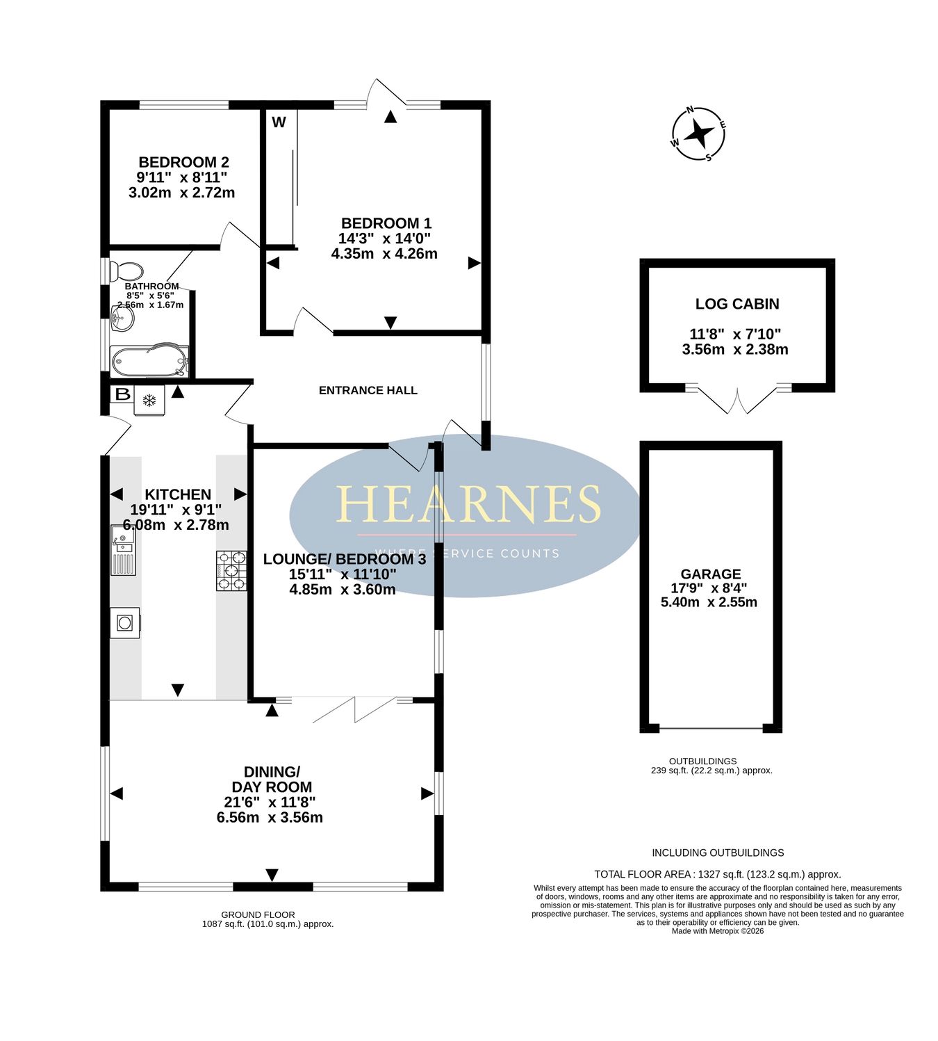 8, Heathlands Avenue, Ferndown floorplan