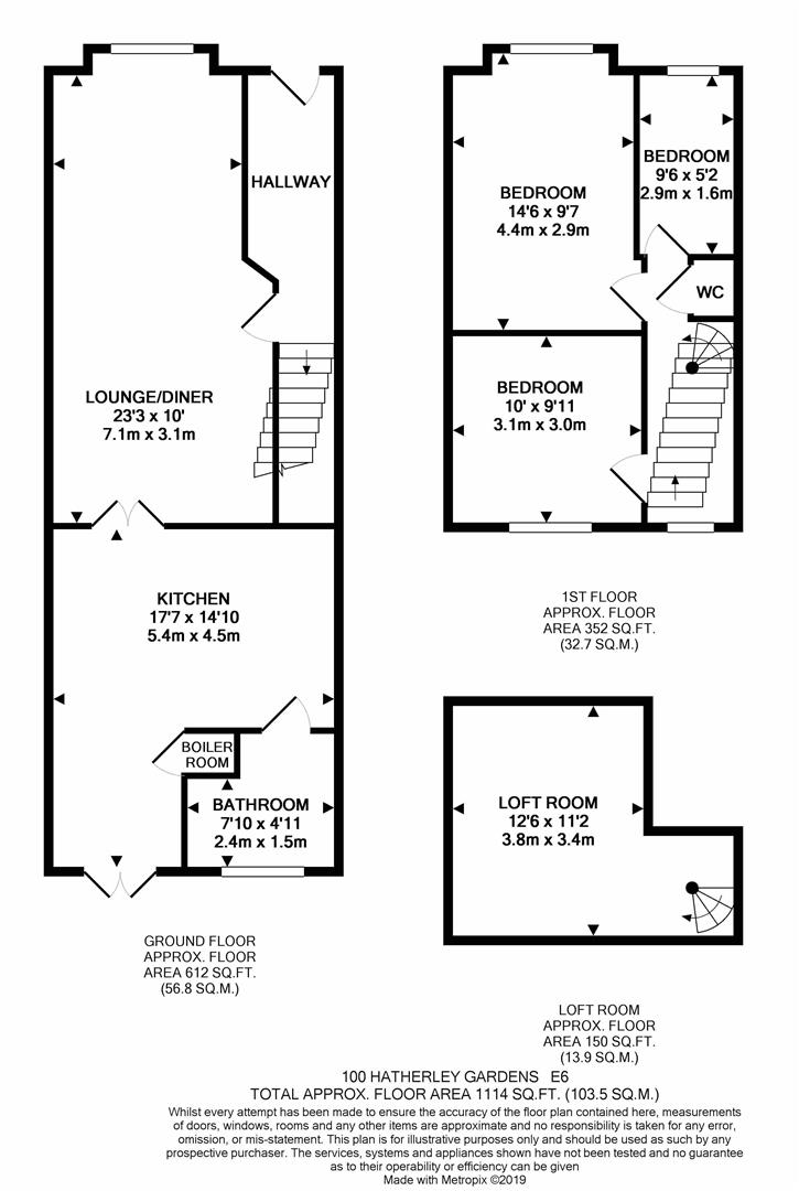 3 Bedrooms  for sale in Hatherley Gardens, London E6