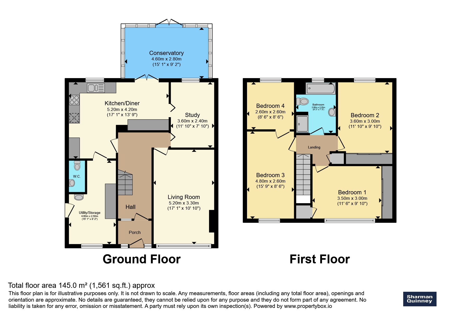 3, Riverside Way, Kettering floorplan