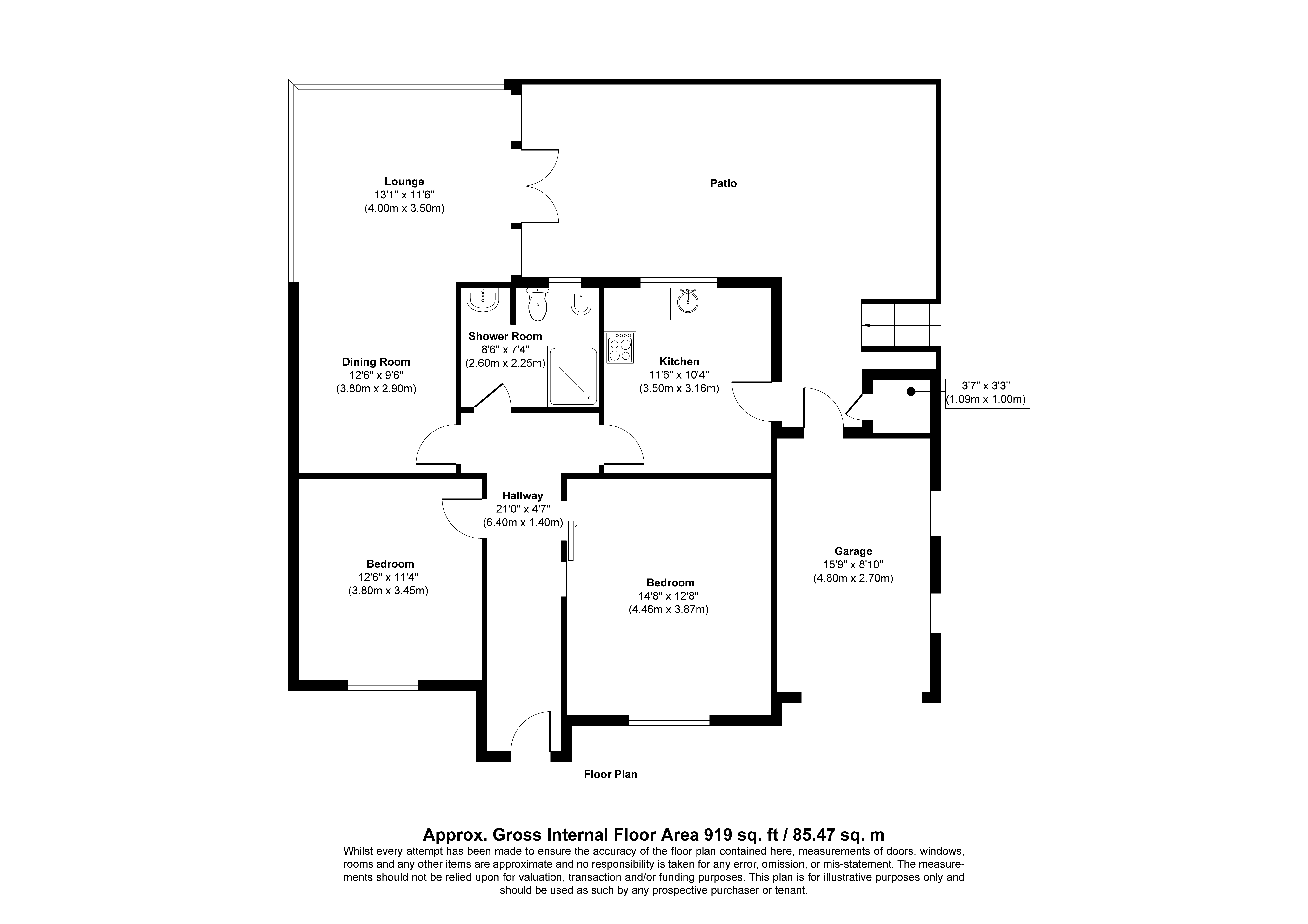 Pine Road, Bramhall, Stockport, Greater Manchester SK7, 2 bedroom