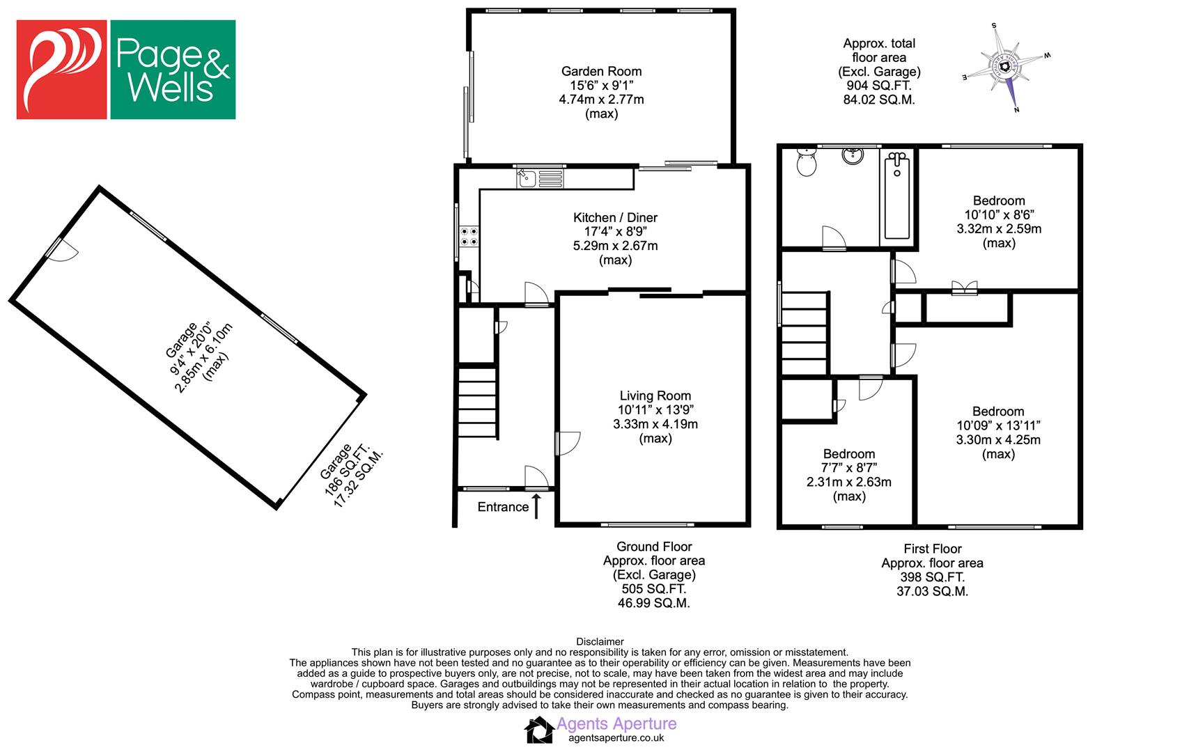 37, Eddington Close, Maidstone floorplan