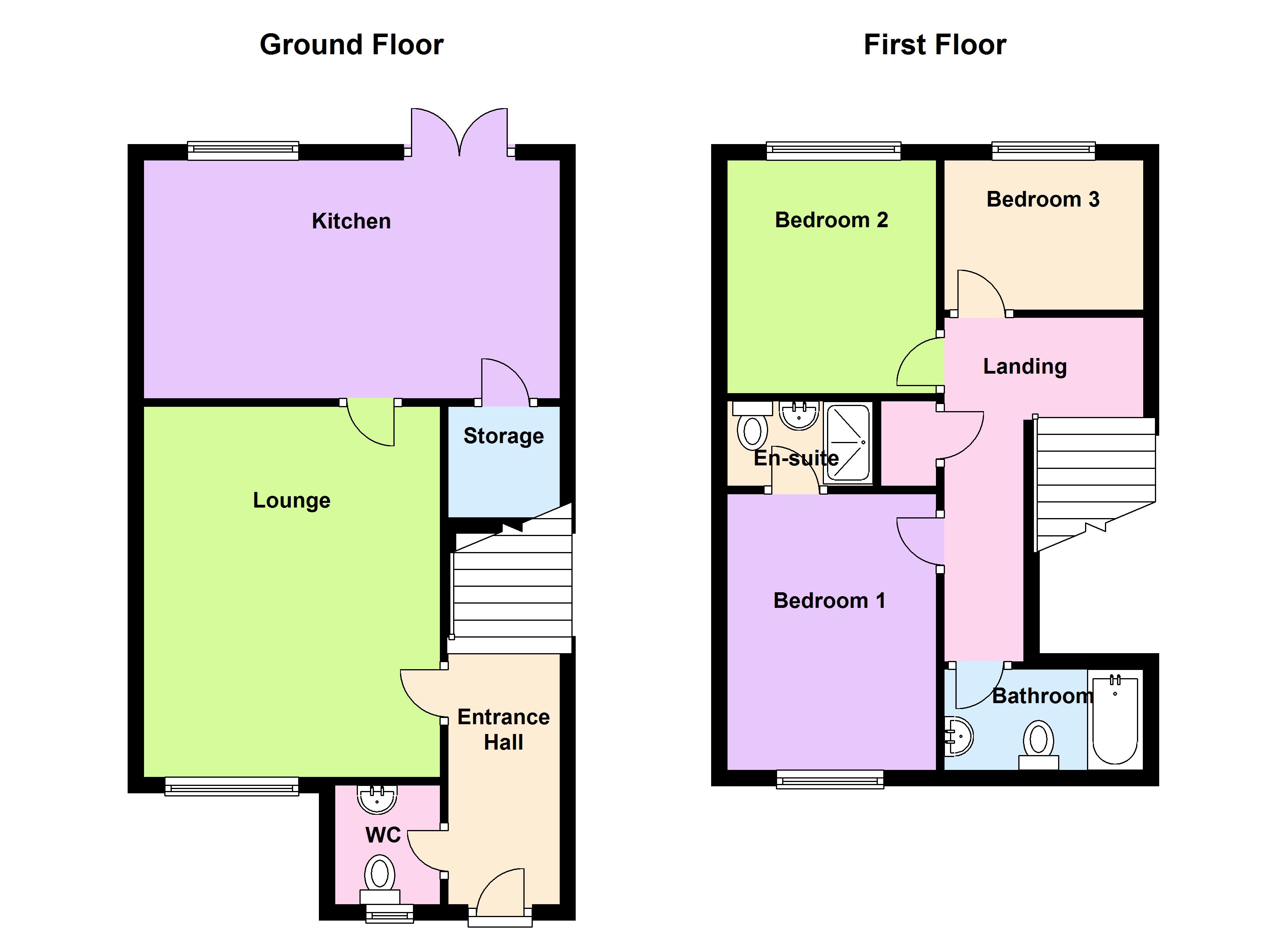 3 Bedrooms End terrace house for sale in Heron Drive, Penallta, Hengoed CF82