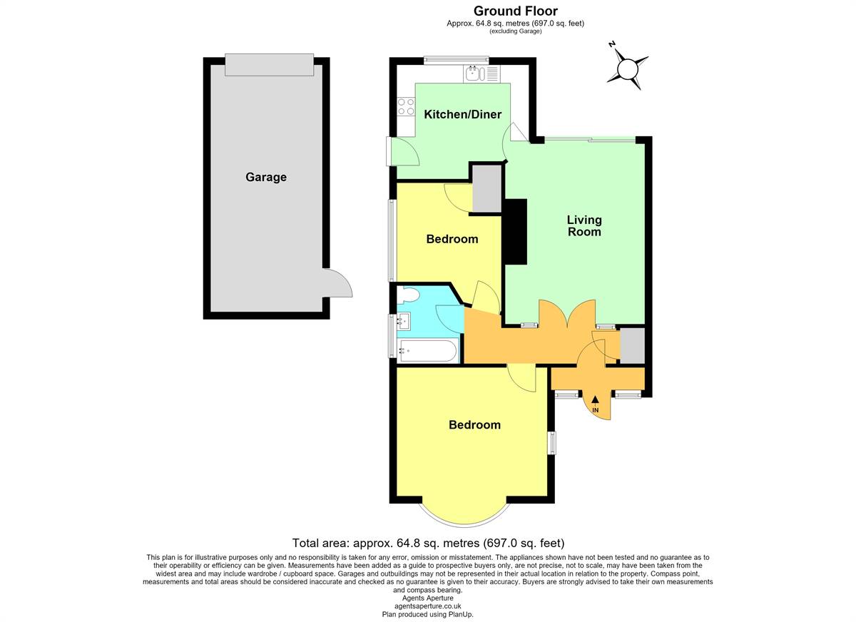 46, Seafield Road, Whitstable floorplan