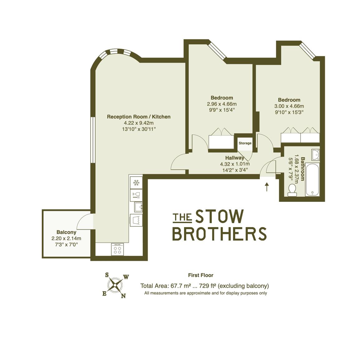 The Hyde, London floorplan