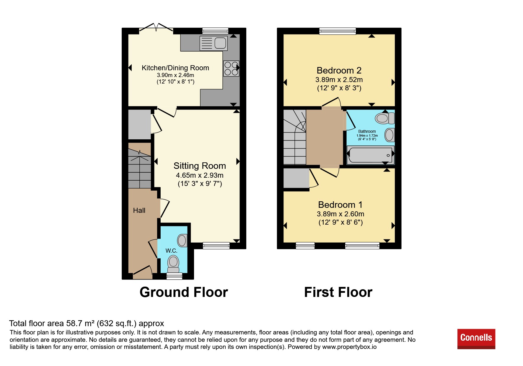 86, Olley Crescent, Witney floorplan