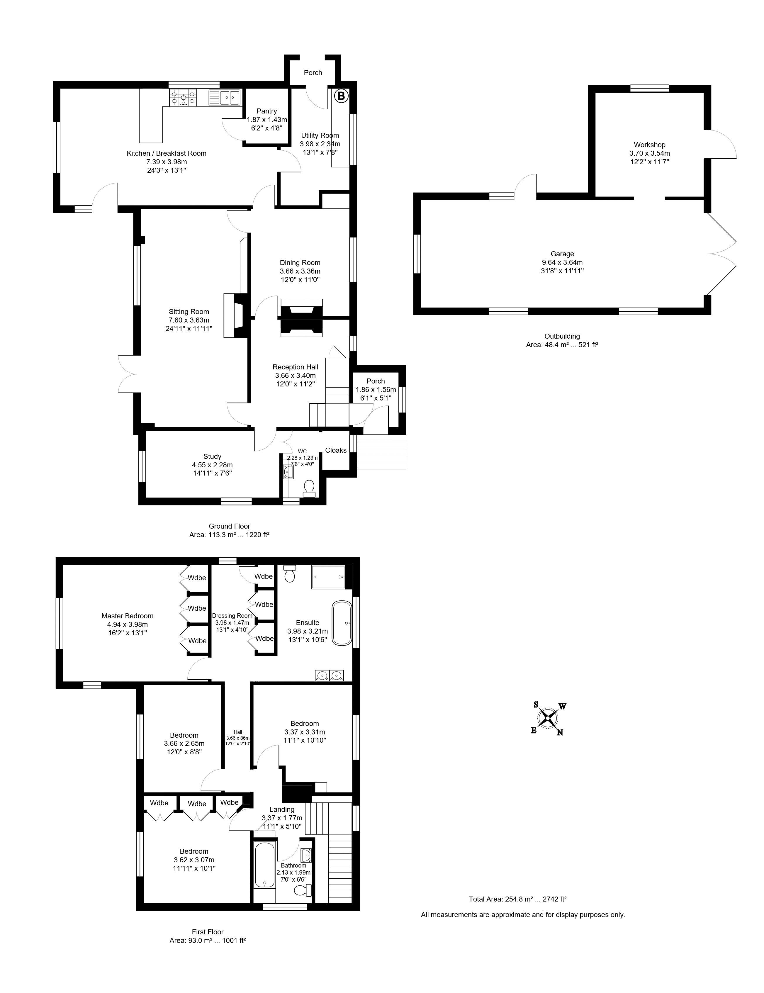 4 Bedrooms Detached house for sale in Park Corner, Groombridge, Tunbridge Wells TN3