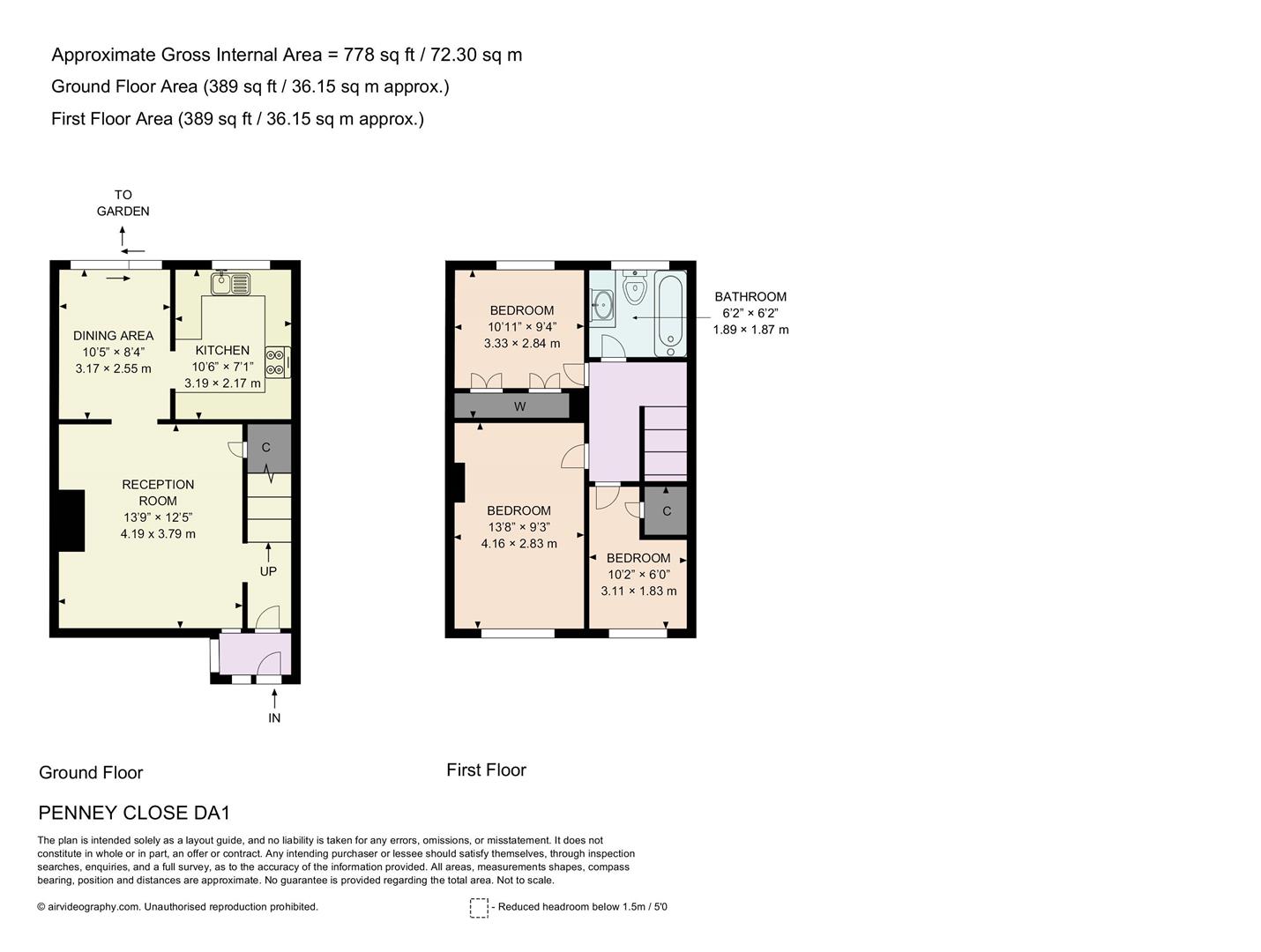 70, Penney Close, Dartford floorplan