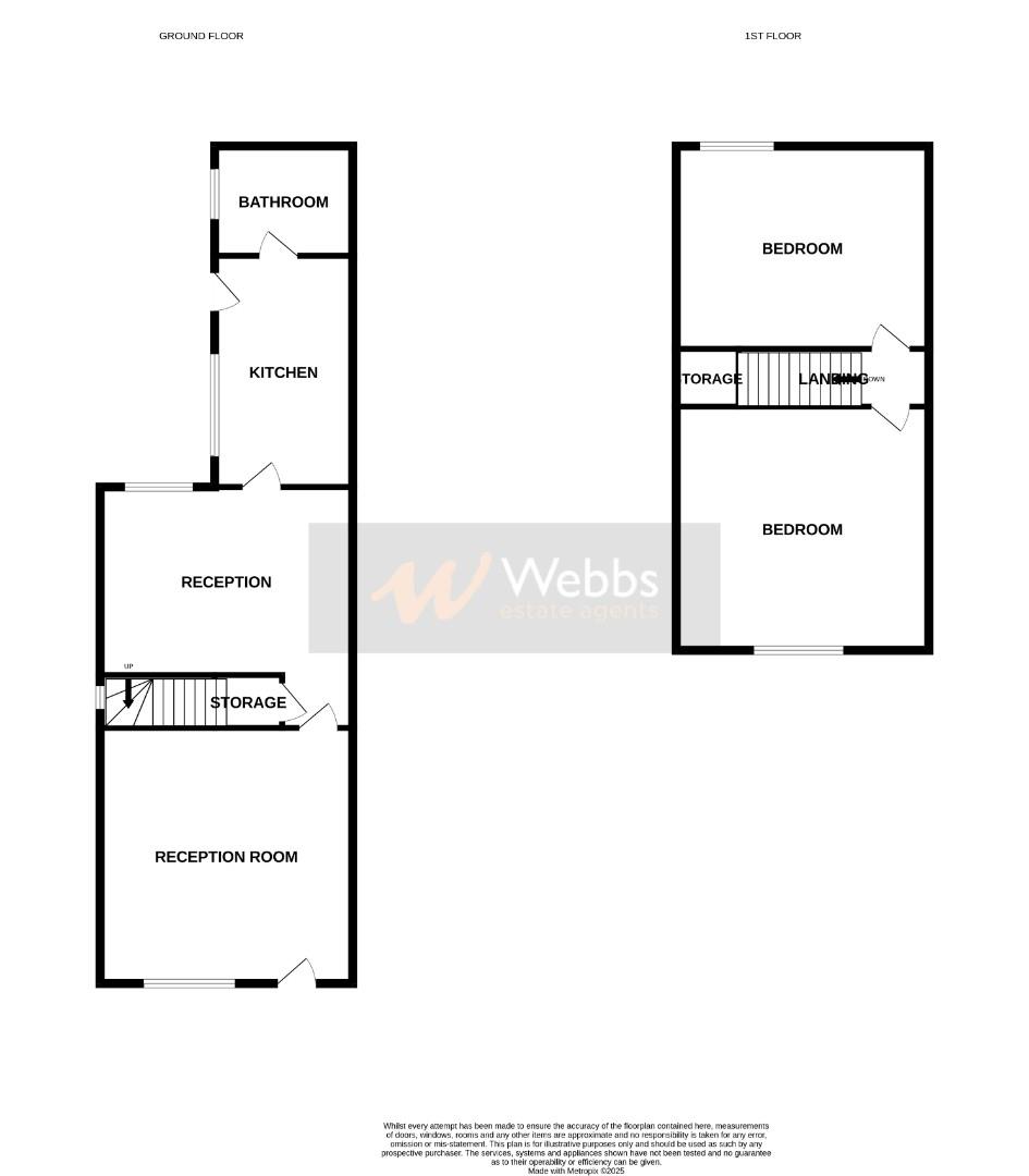 28, Chapel Street, Walsall floorplan