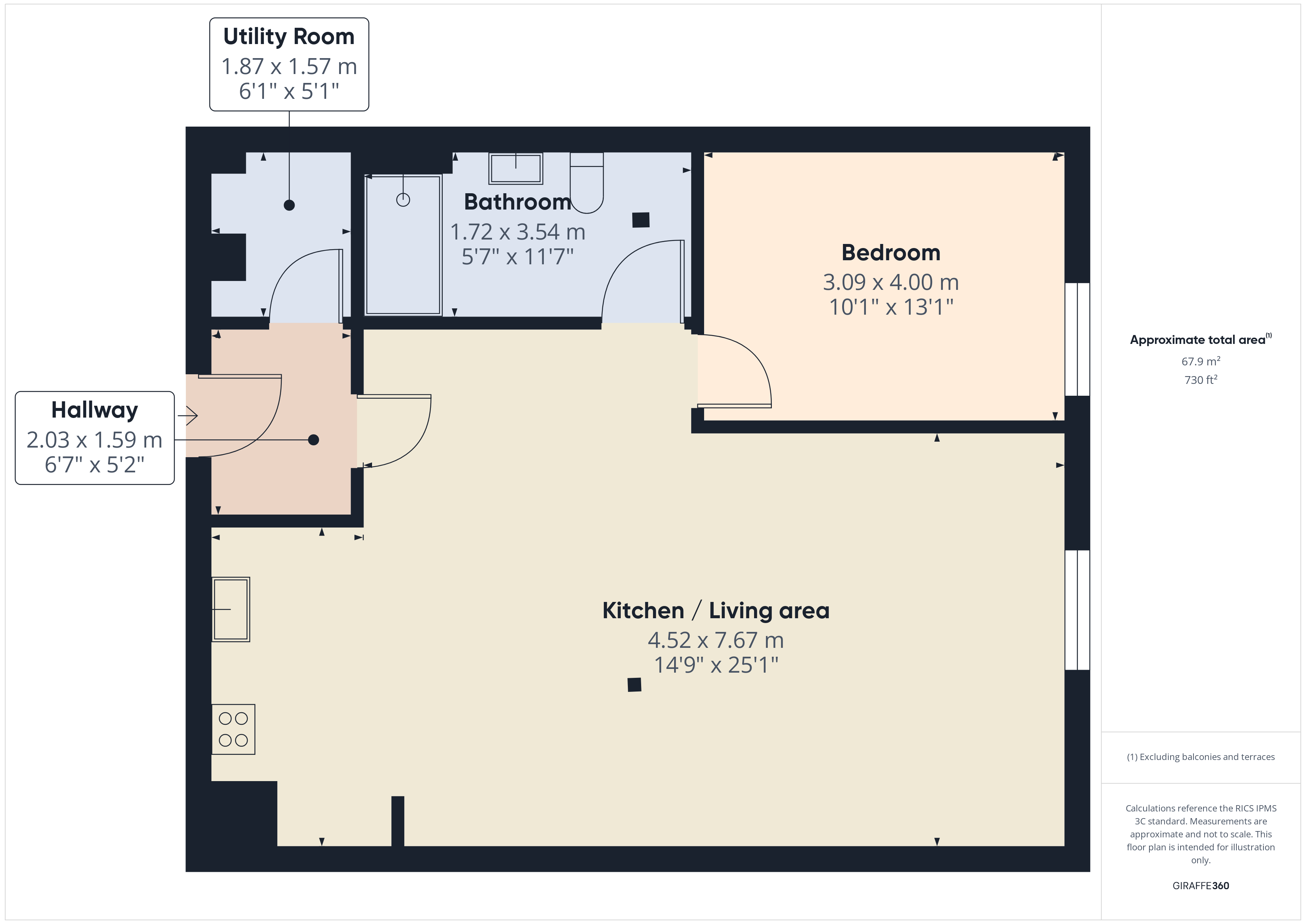 South Church Side, Hull floorplan
