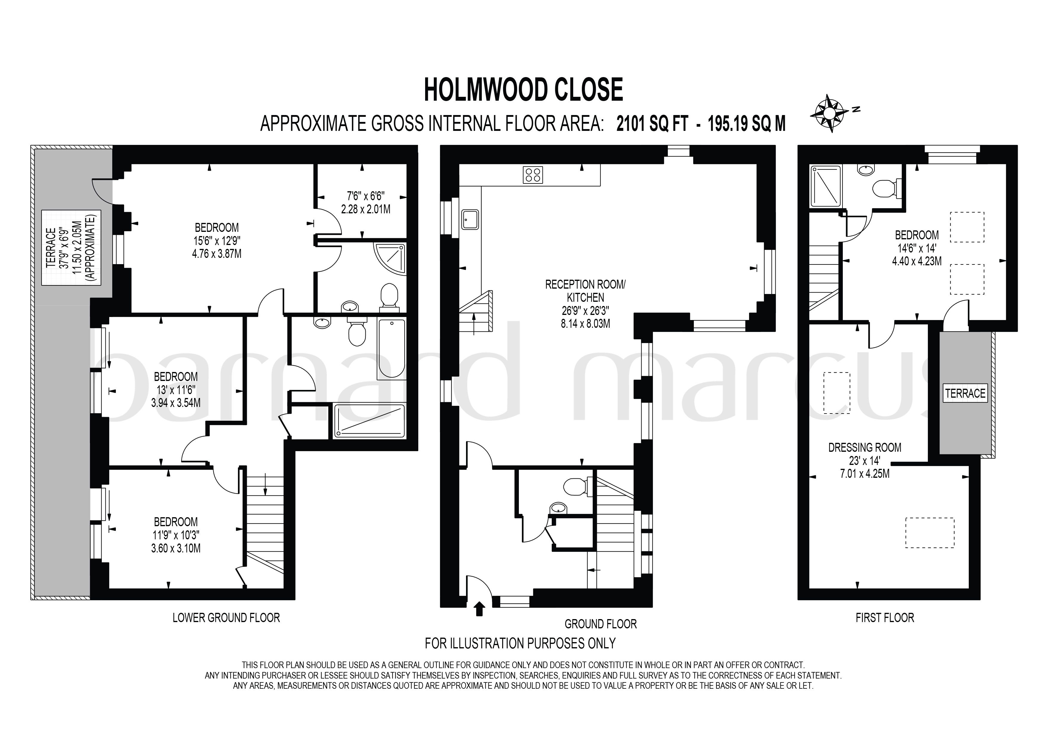 1a, Holmwood Close, Cheam floorplan