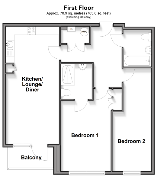Sovereign Way, Tonbridge floorplan