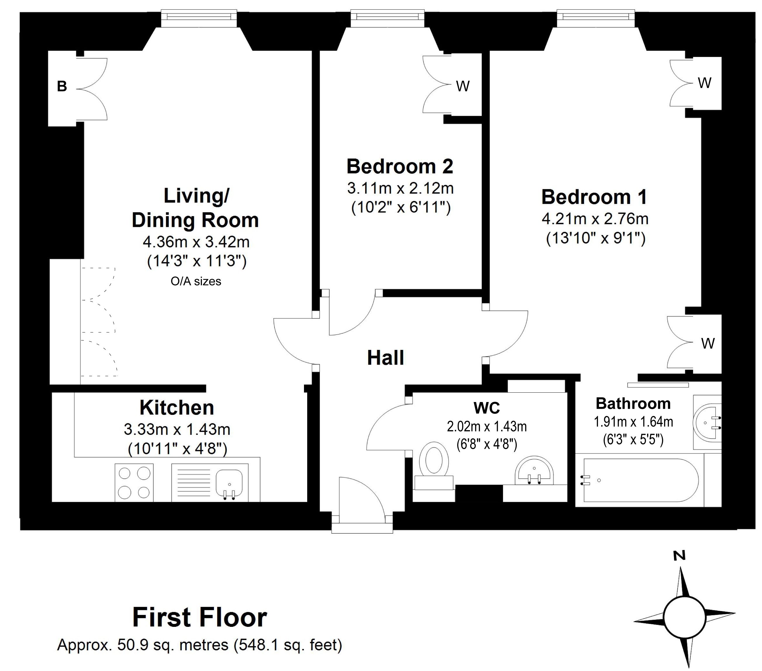 2 Bedrooms Flat for sale in 7/2 Ormiston Terrace, Edinburgh EH12