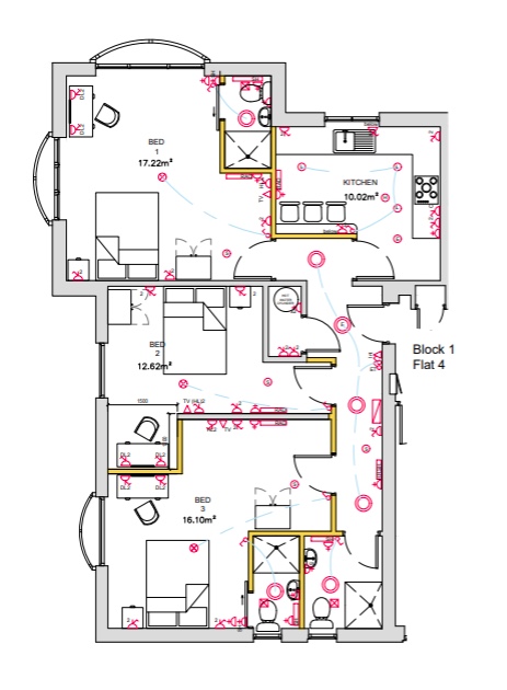 Mersey Walk, Birkenhead, Wirral floorplan